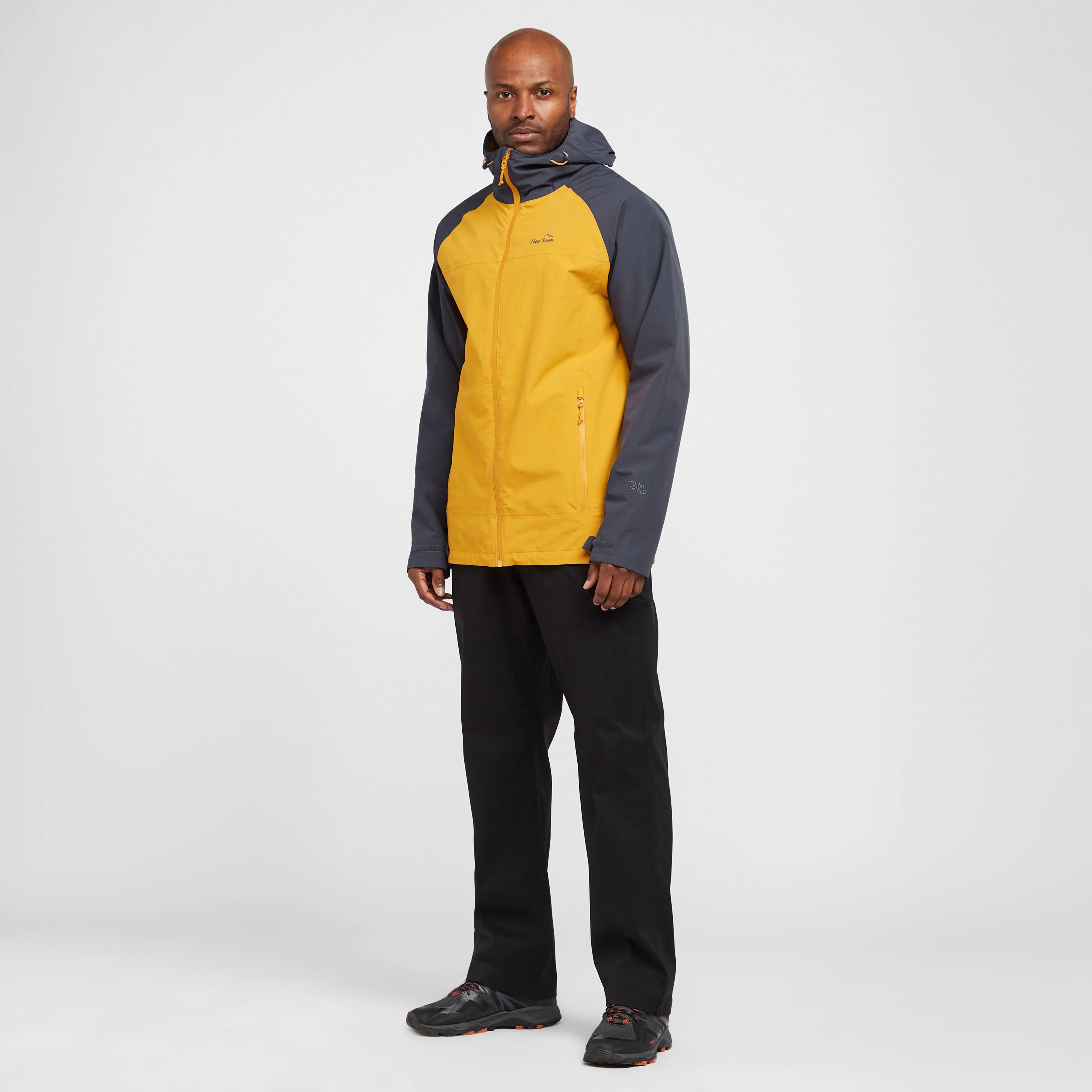 Men's Colour Block Waterproof Jacket - Image 3