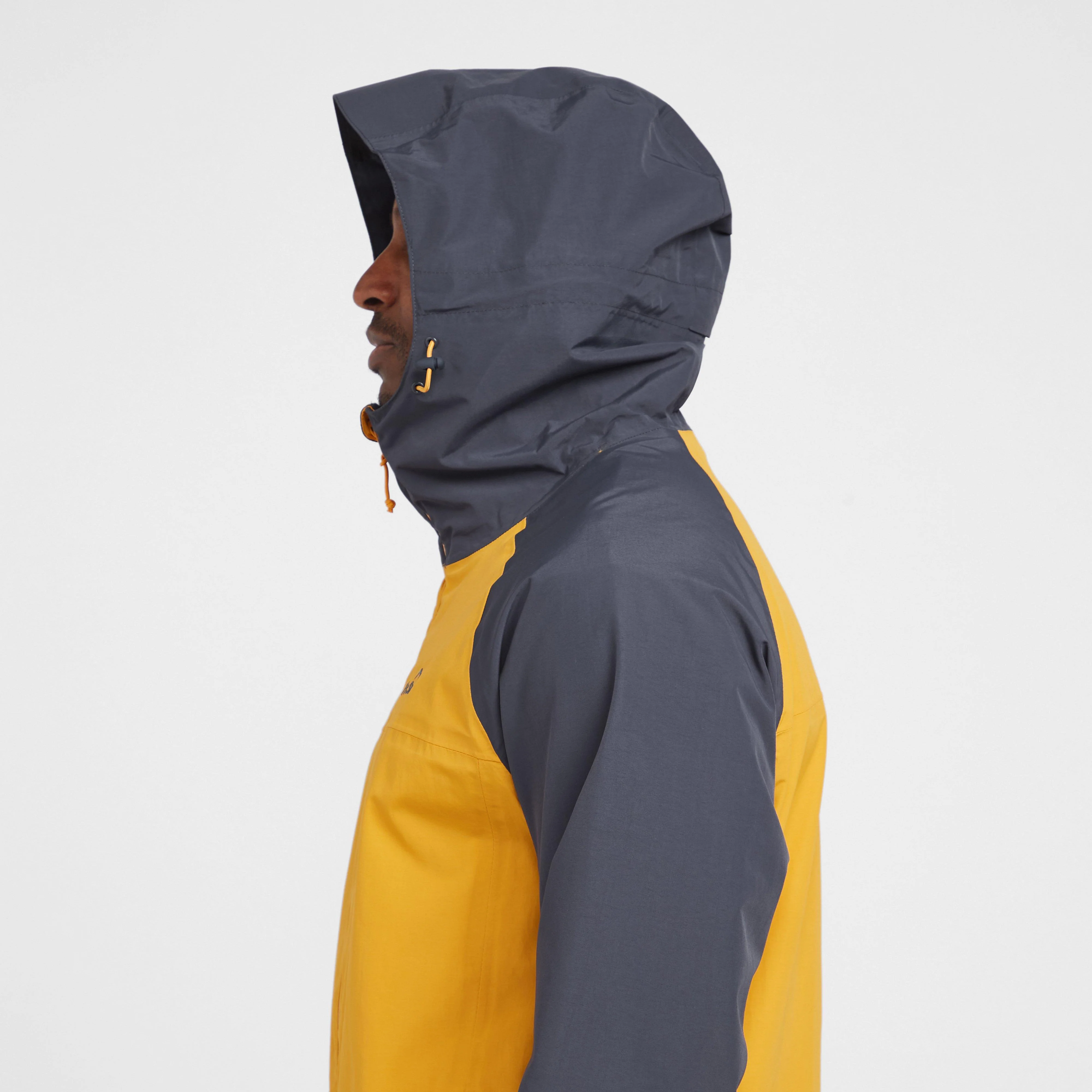 Men's Colour Block Waterproof Jacket - Image 5