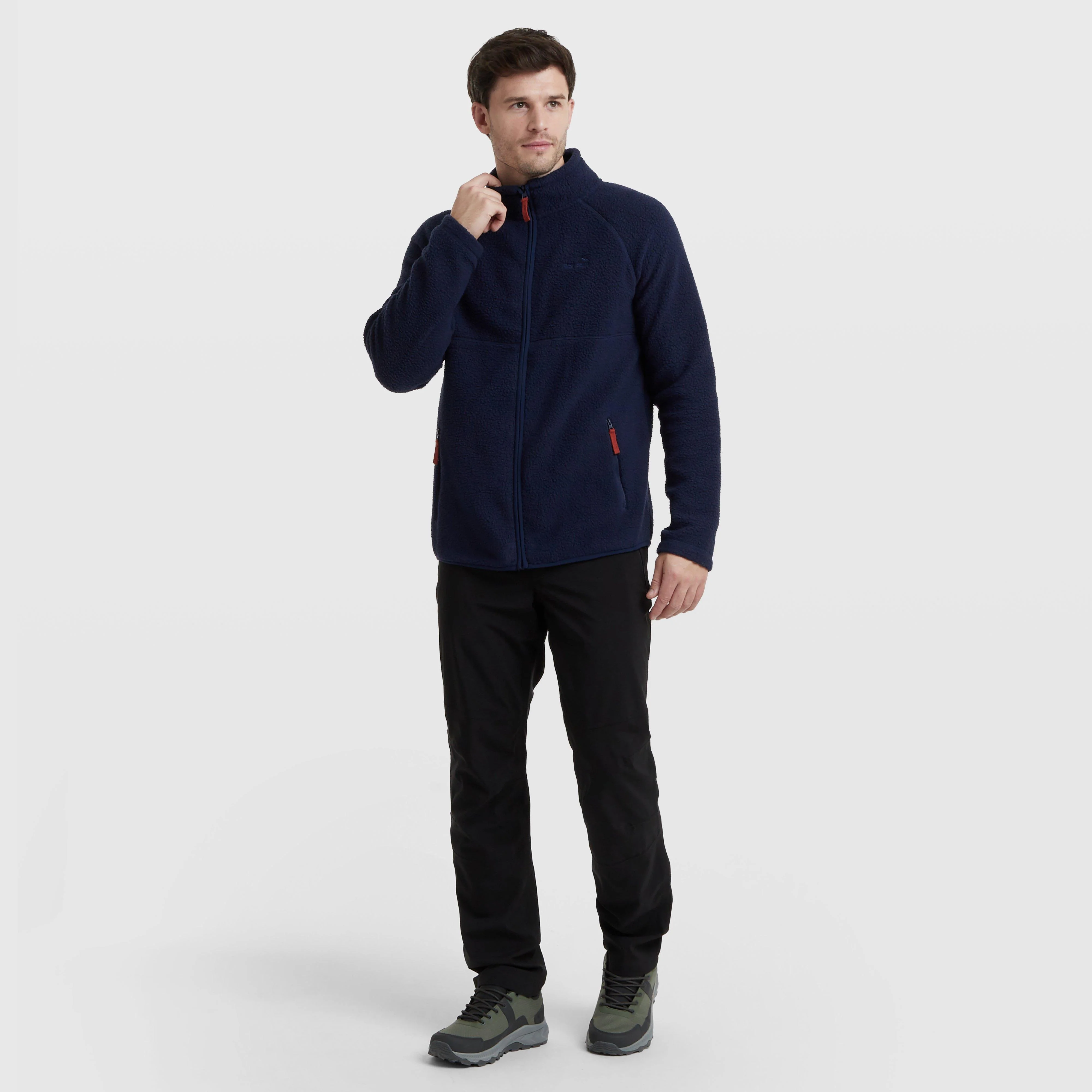 Men’s Glen Full Zip Fleece - Image 3