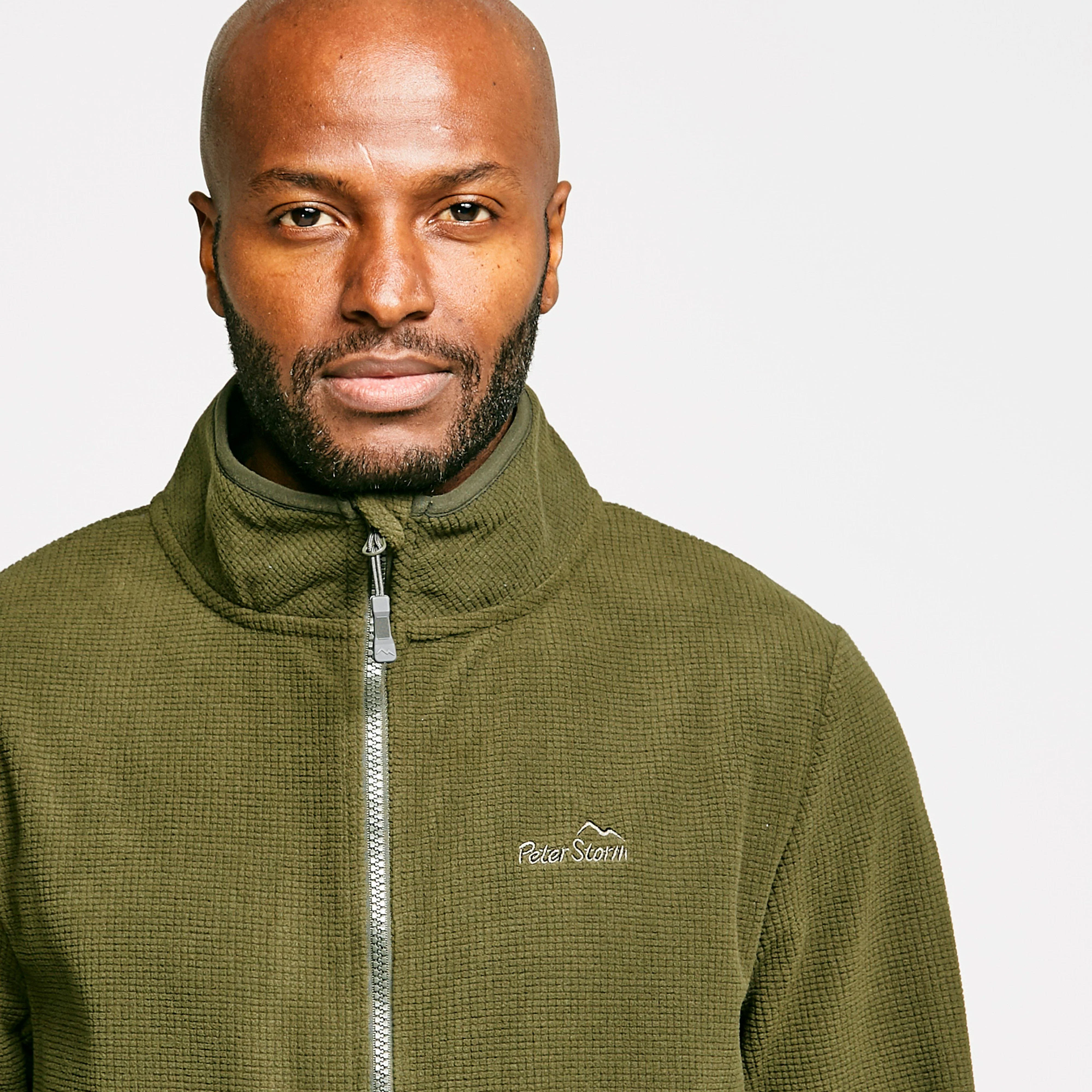 Men's Grid Full-zip Fleece - Image 4