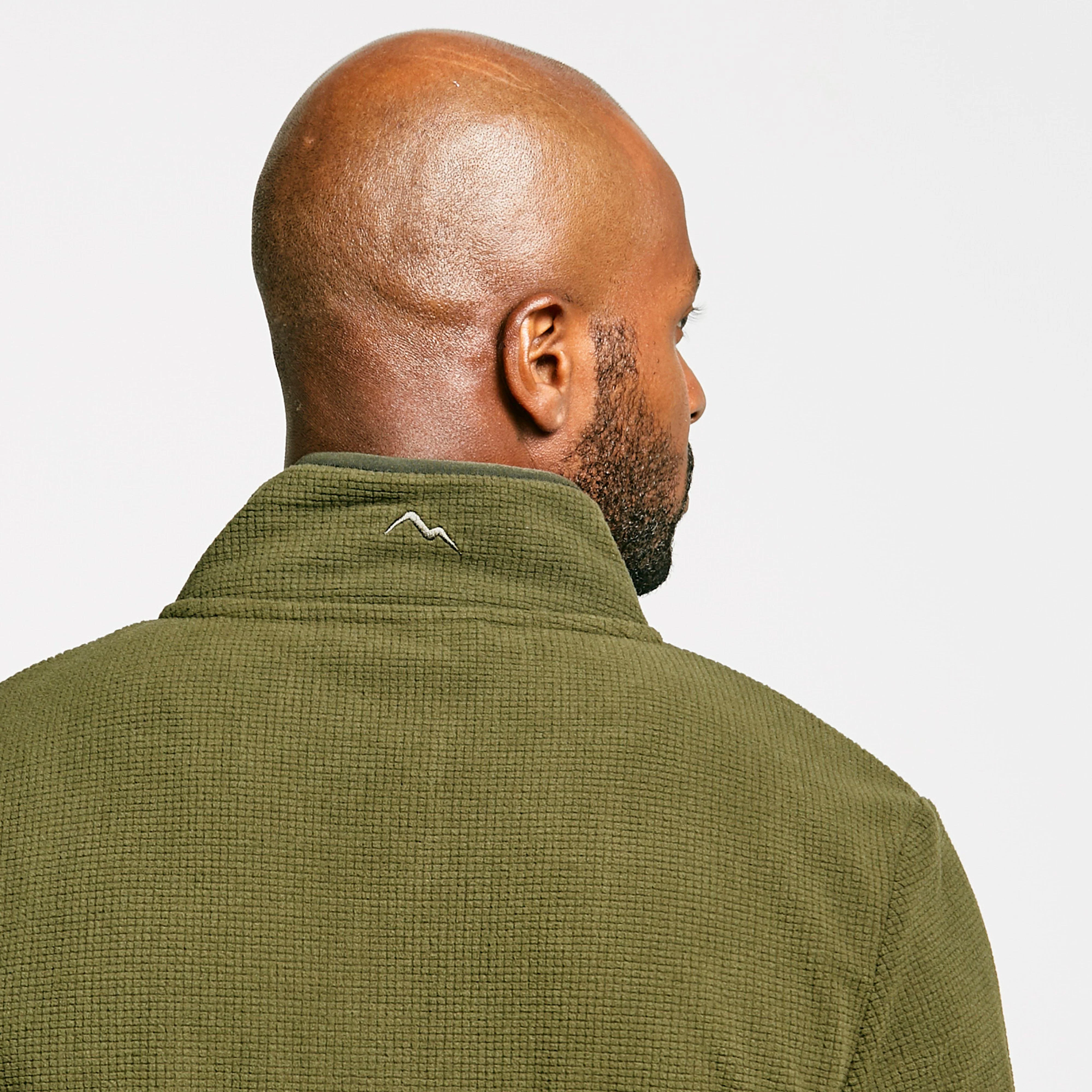 Men's Grid Full-zip Fleece - Image 5