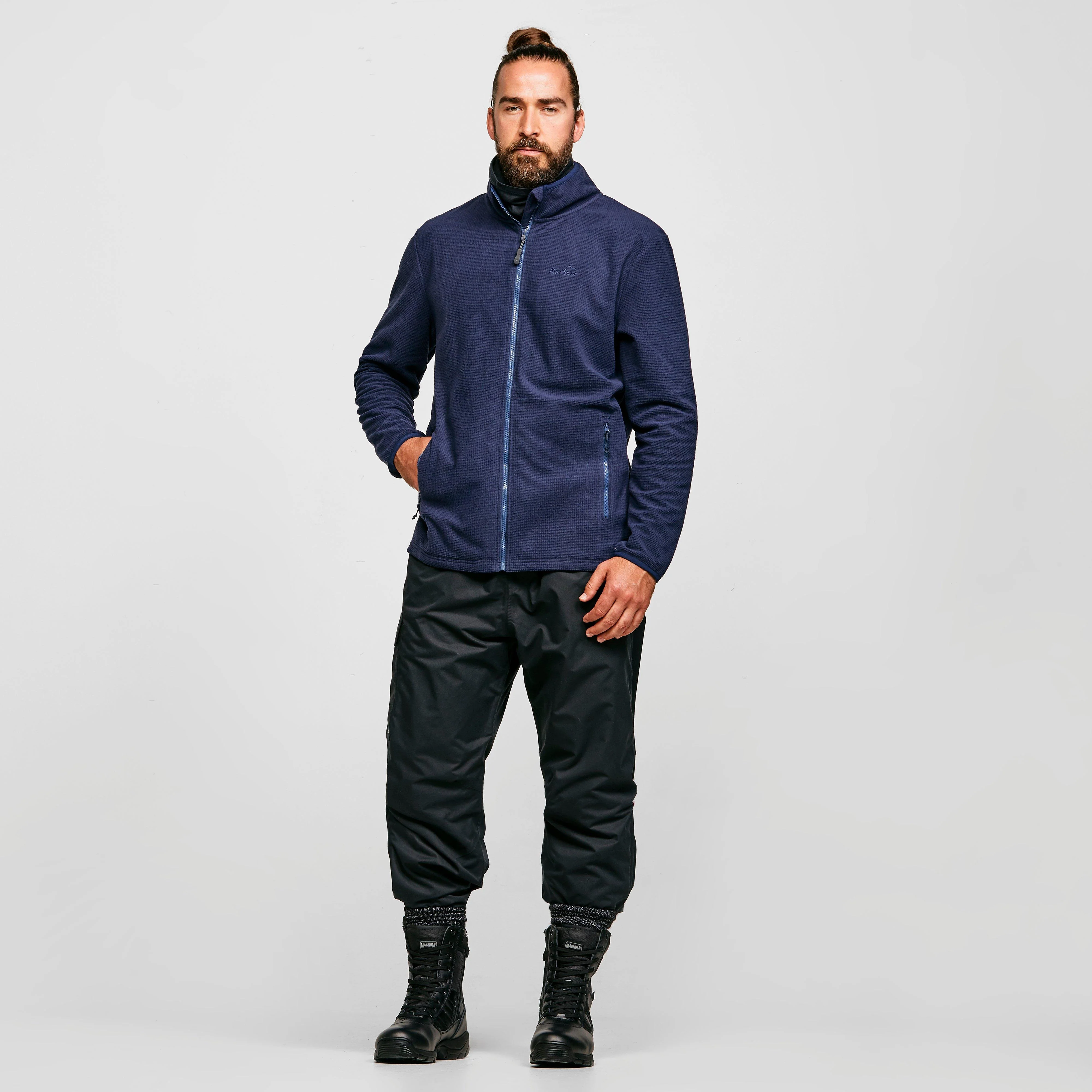 Men's Grid Full-zip Fleece - Image 3