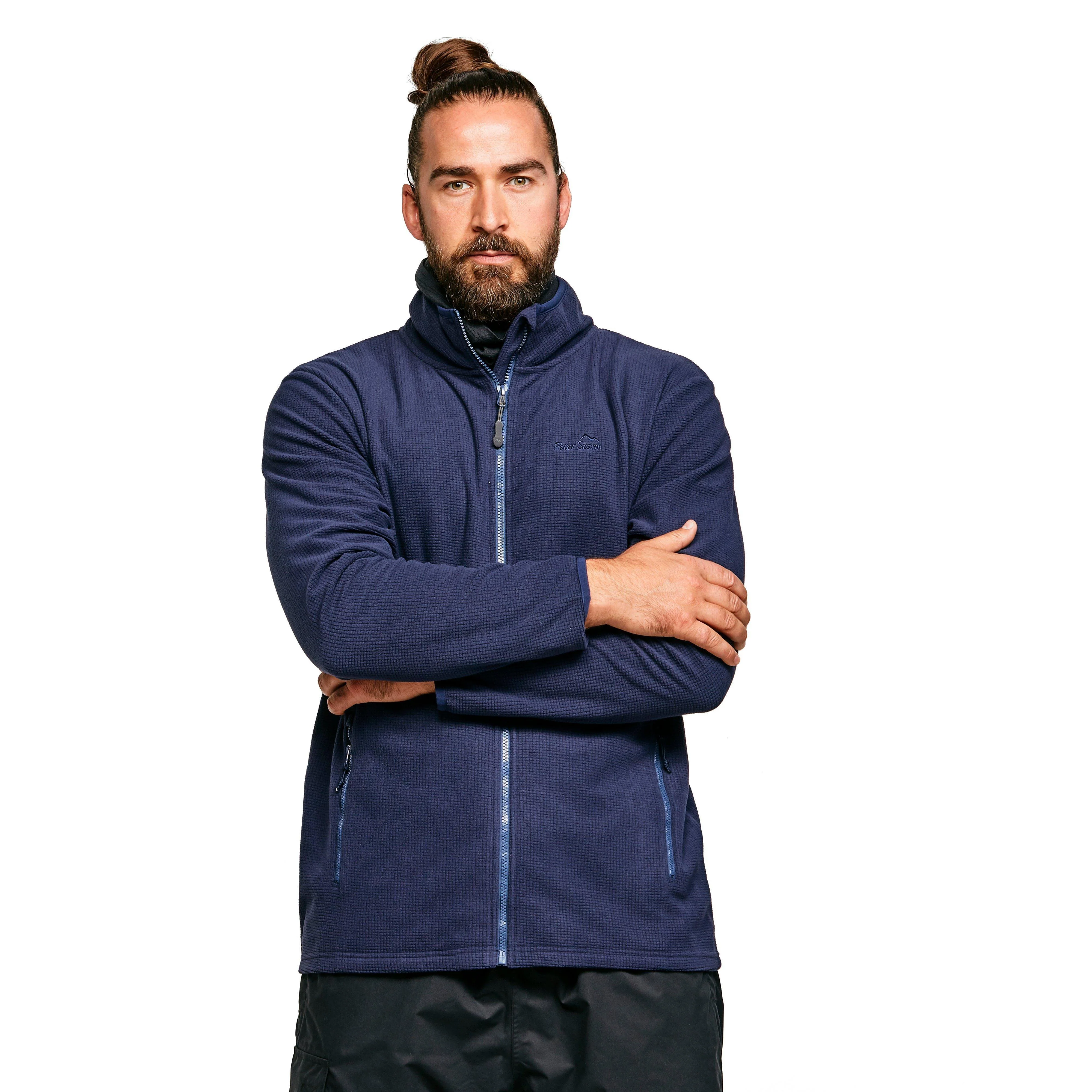 Men's Grid Full-zip Fleece - Image 9