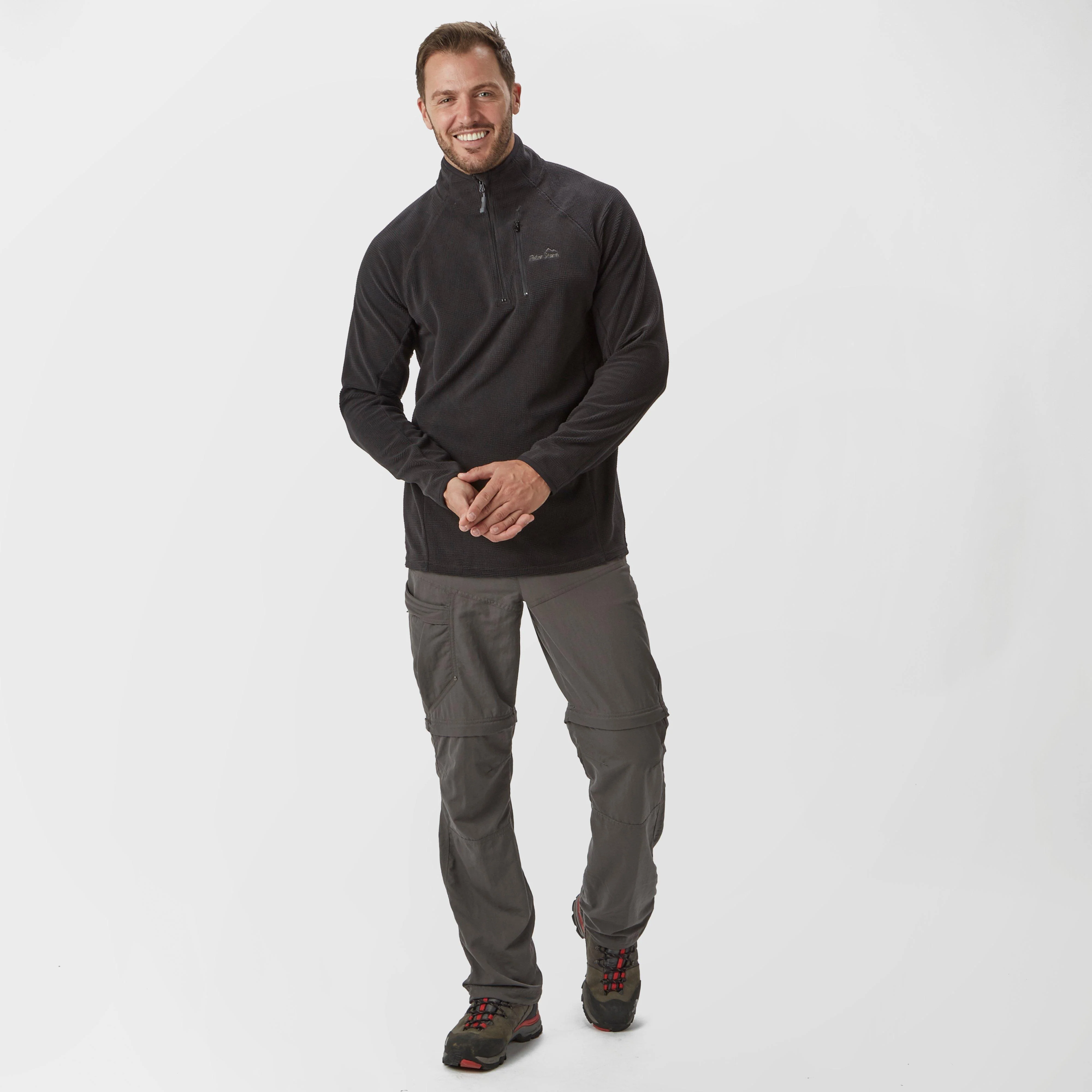 Men’s Grid Half-Zip Fleece - Image 3