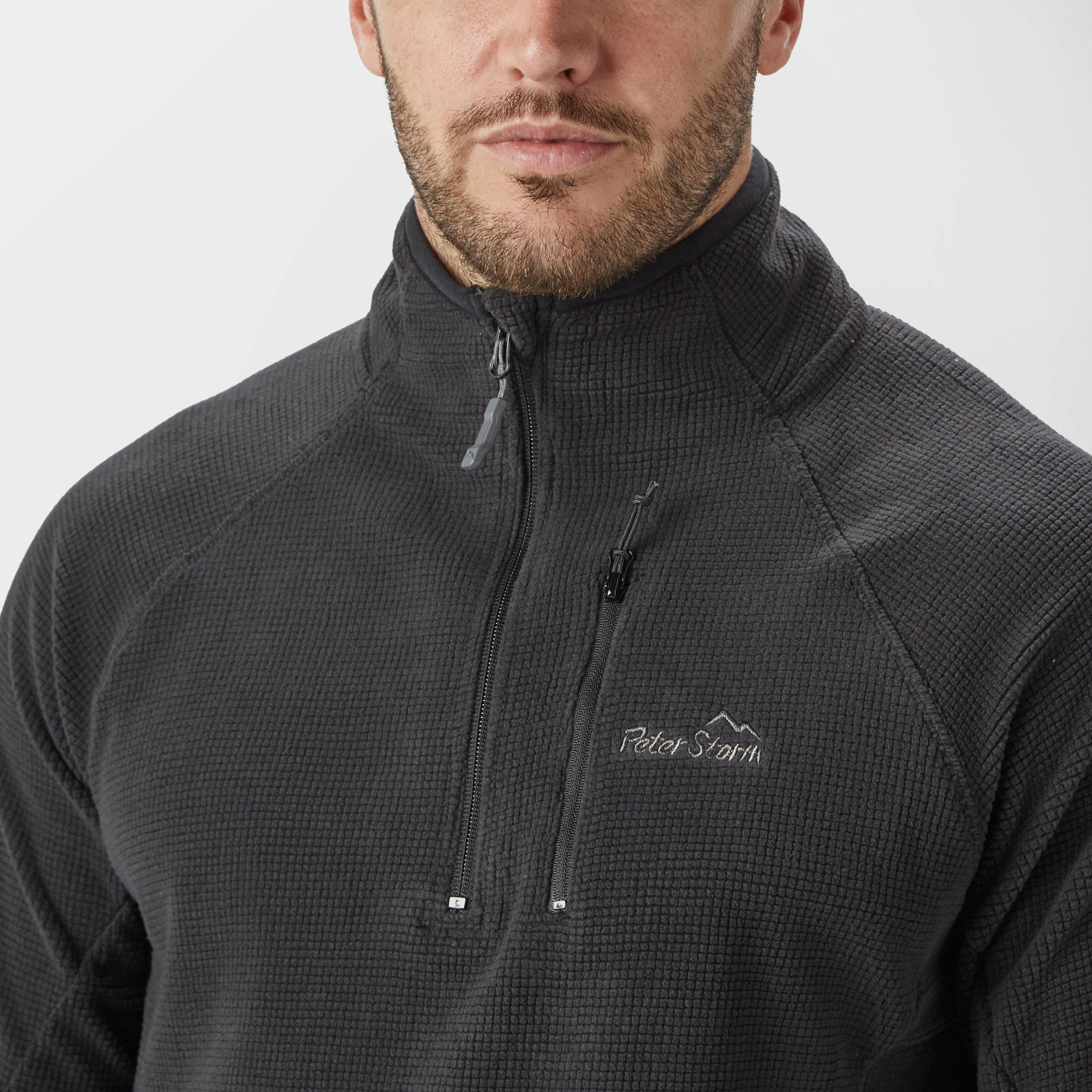Men’s Grid Half-Zip Fleece - Image 4