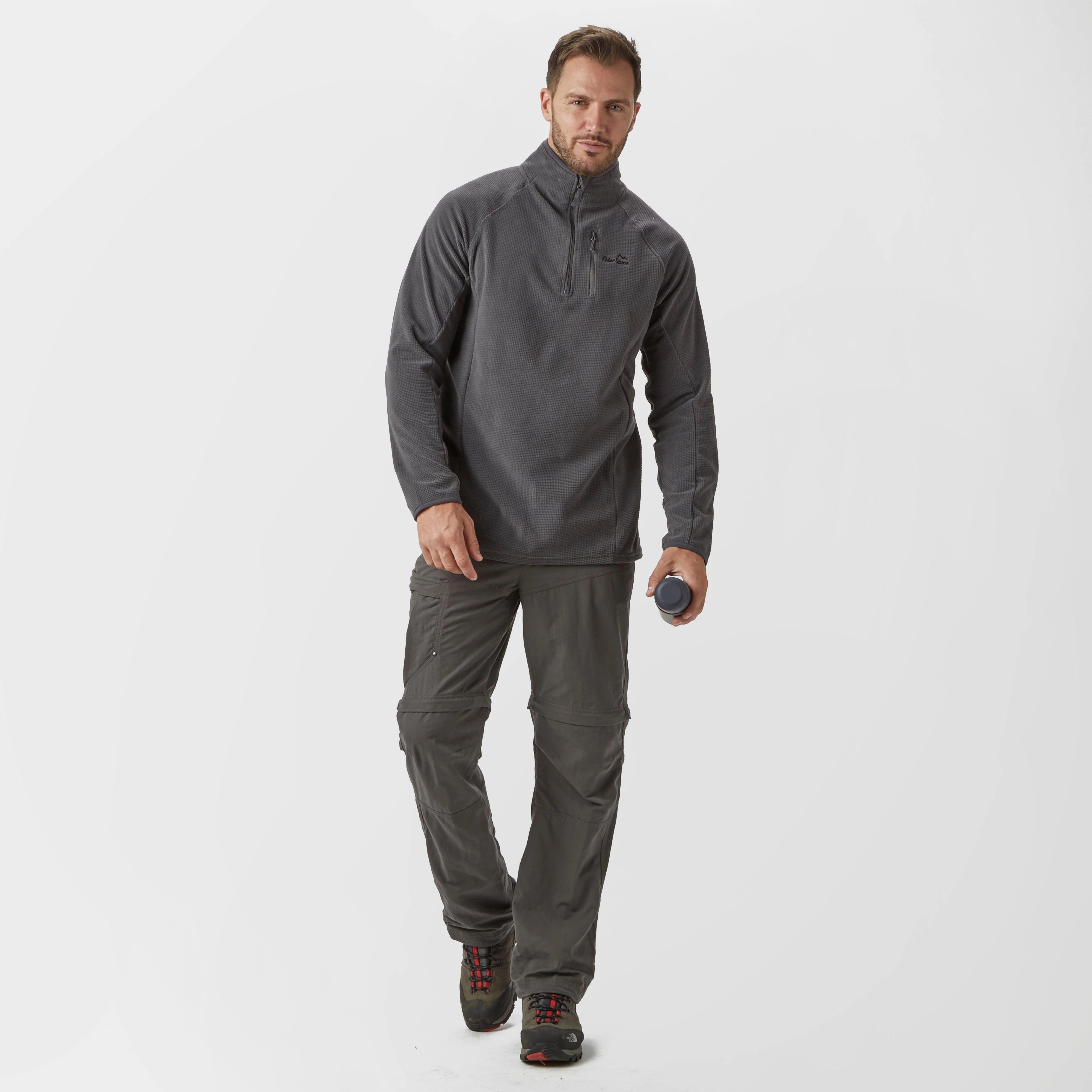 Men’s Grid Half-Zip Fleece - Image 3