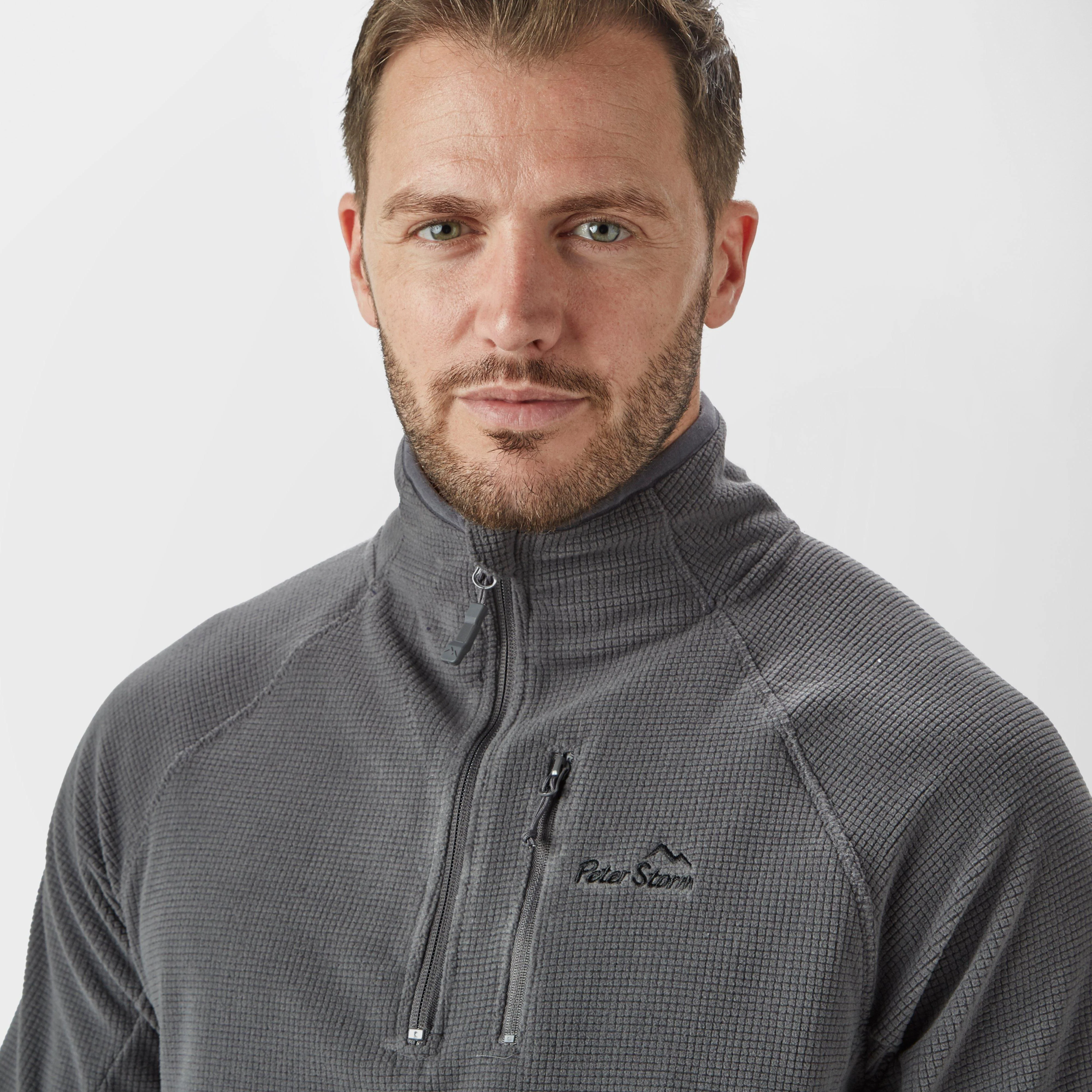 Men’s Grid Half-Zip Fleece - Image 4