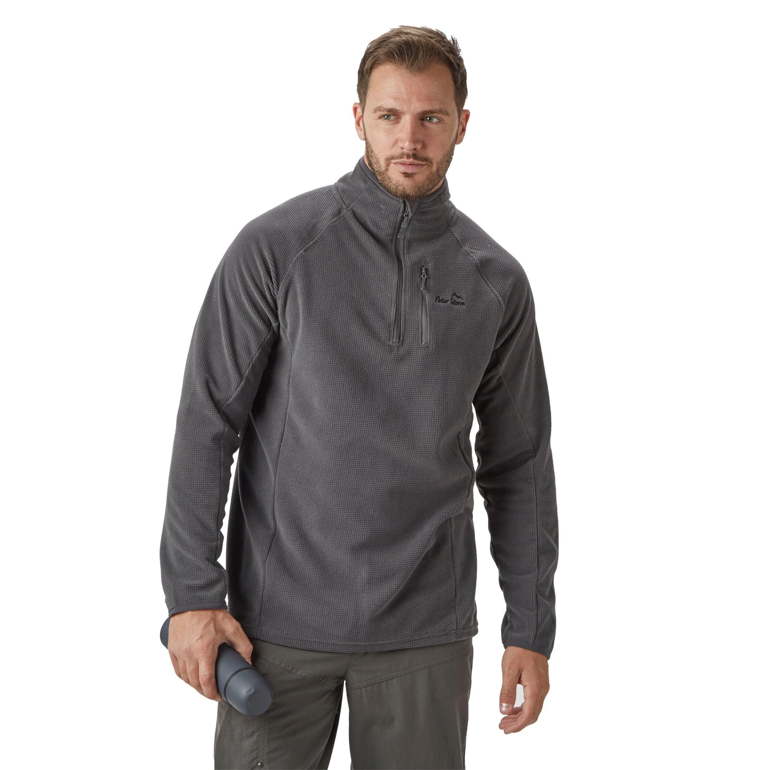 Men’s Grid Half-Zip Fleece - Image 7