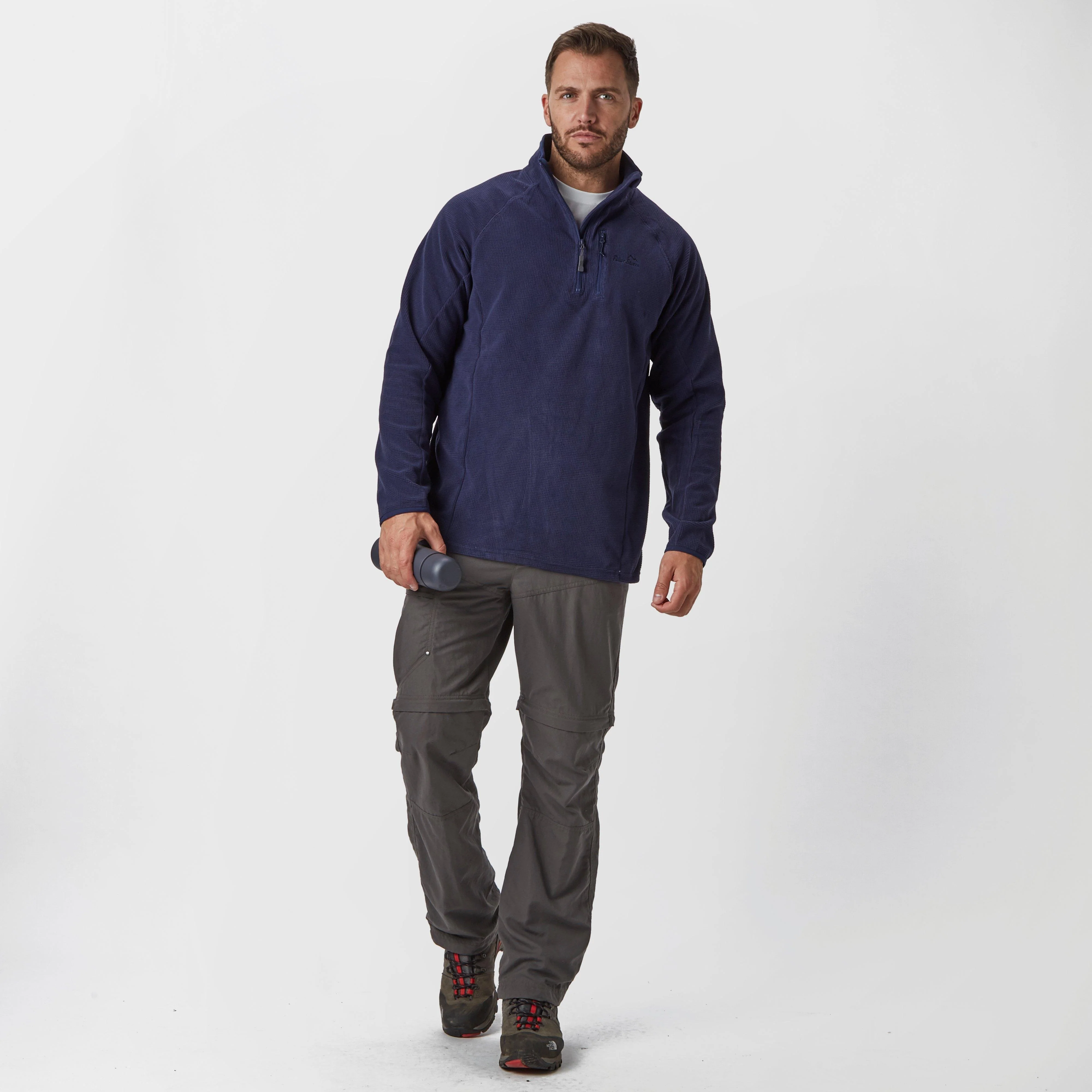 Men’s Grid Half-Zip Fleece - Image 3