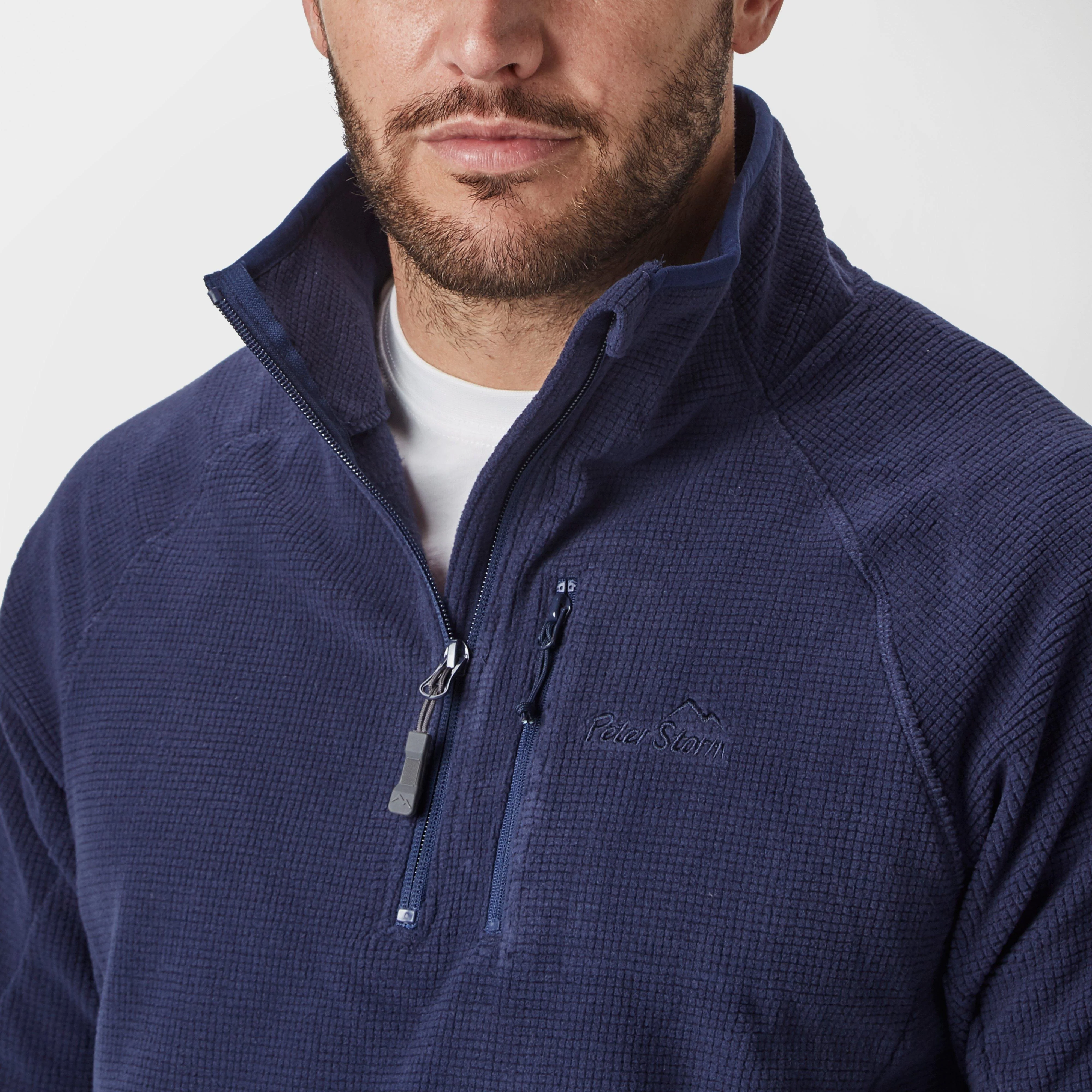 Men’s Grid Half-Zip Fleece - Image 4