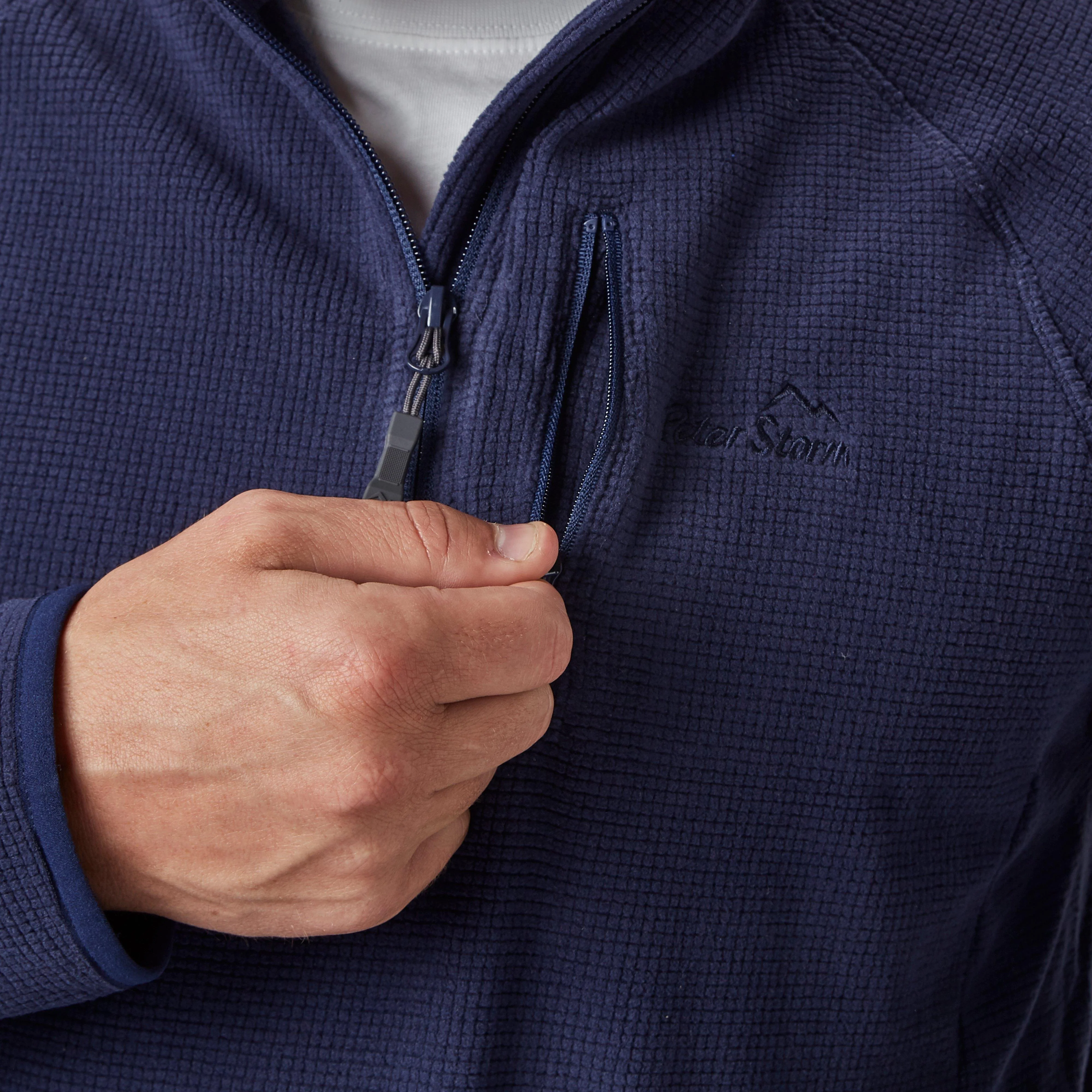 Men’s Grid Half-Zip Fleece - Image 5