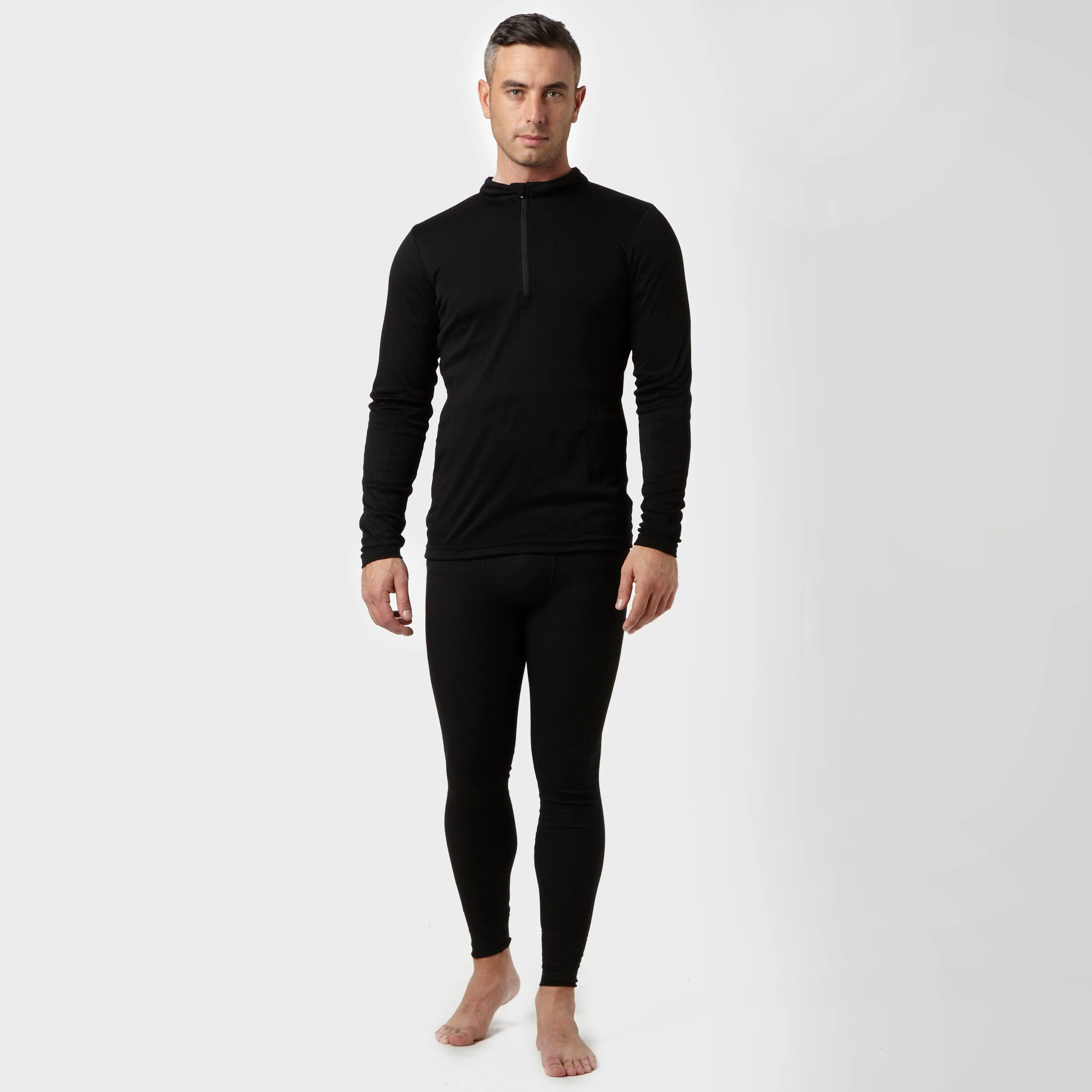 Mens' Long-sleeve Thermal Zip Top - Image 3