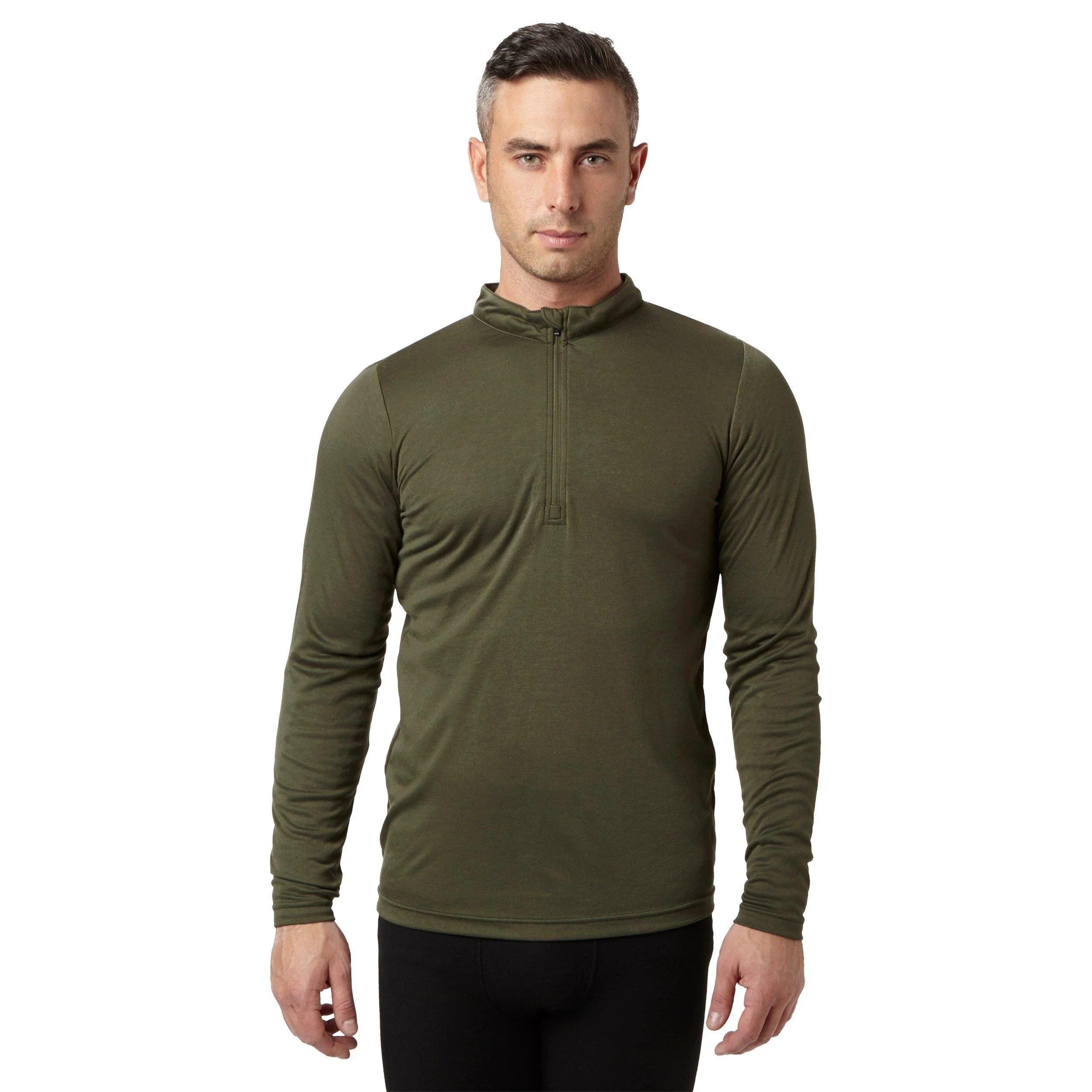 Mens' Long-sleeve Thermal Zip Top - Image 5