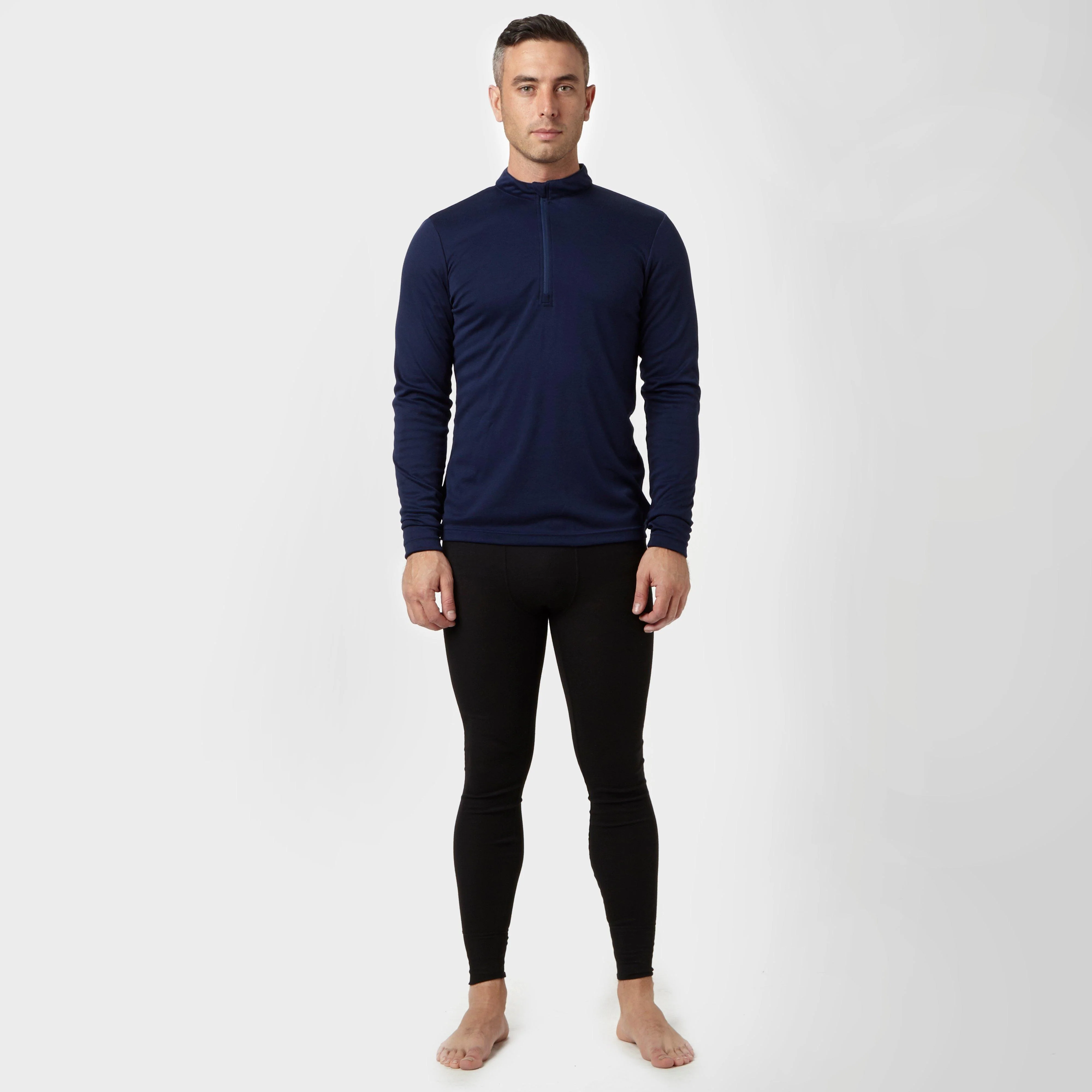 Mens' Long-sleeve Thermal Zip Top - Image 3