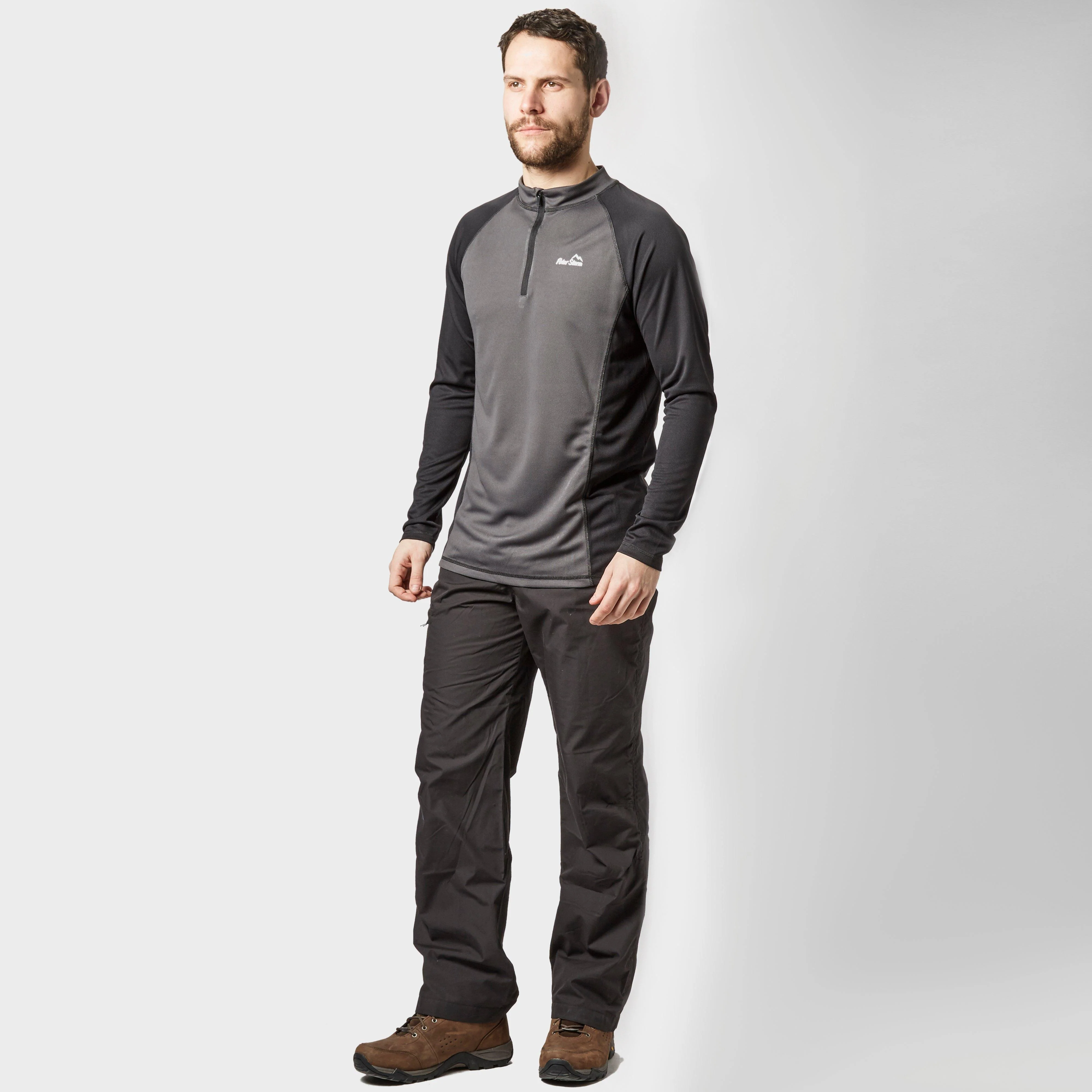 Men's Long-sleeve Zip Tech T-Shirt - Image 3