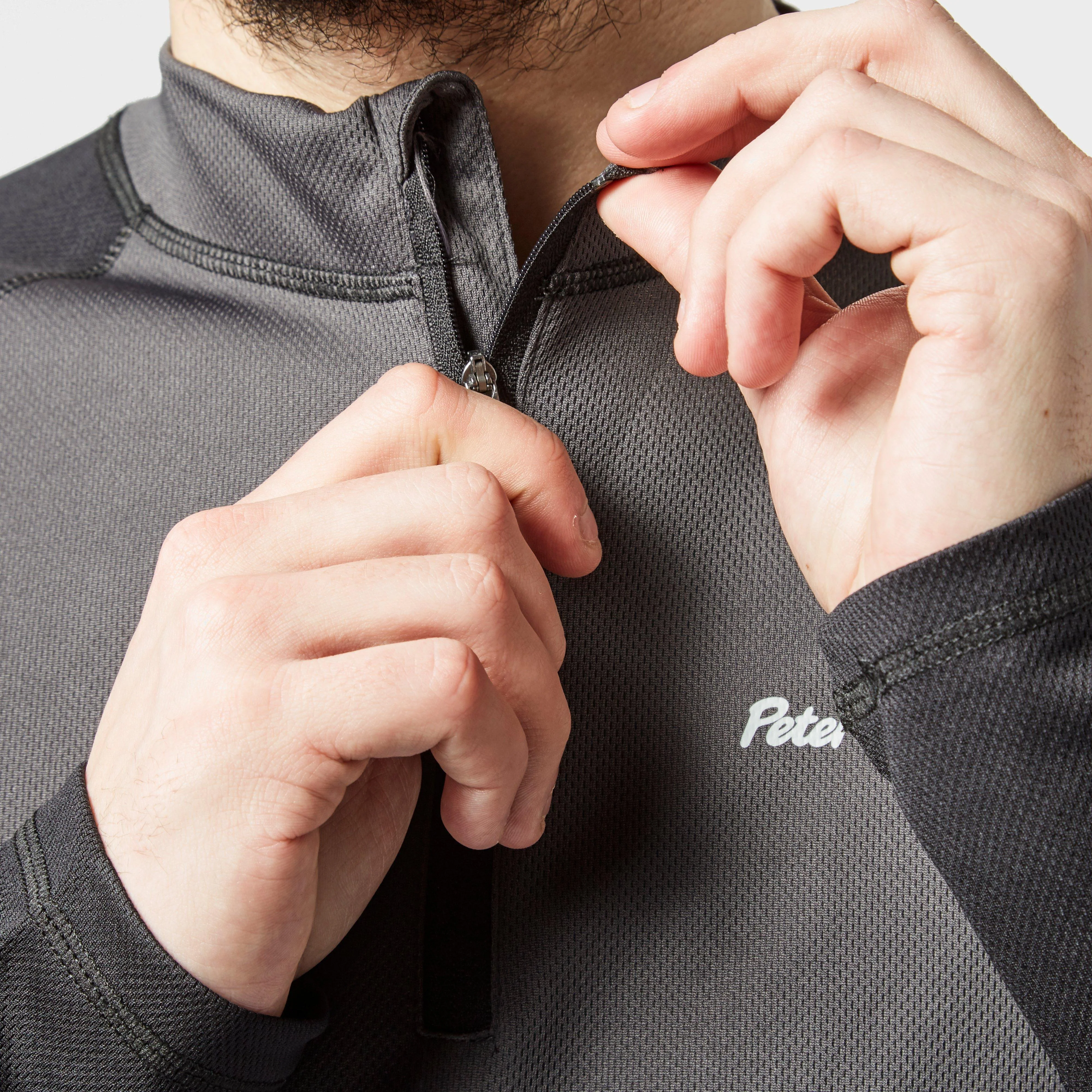 Men's Long-sleeve Zip Tech T-Shirt - Image 5