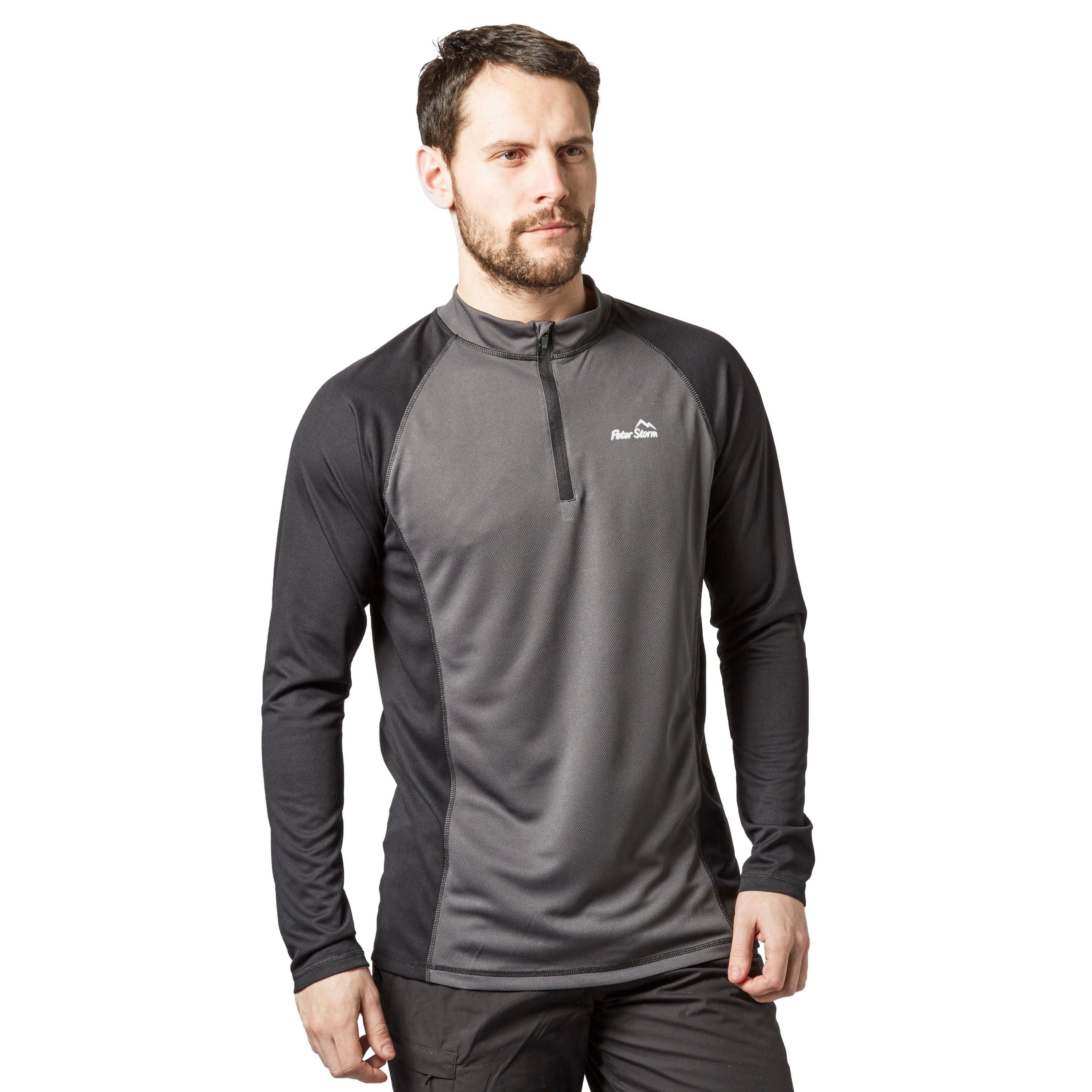 Men's Long-sleeve Zip Tech T-Shirt - Image 6