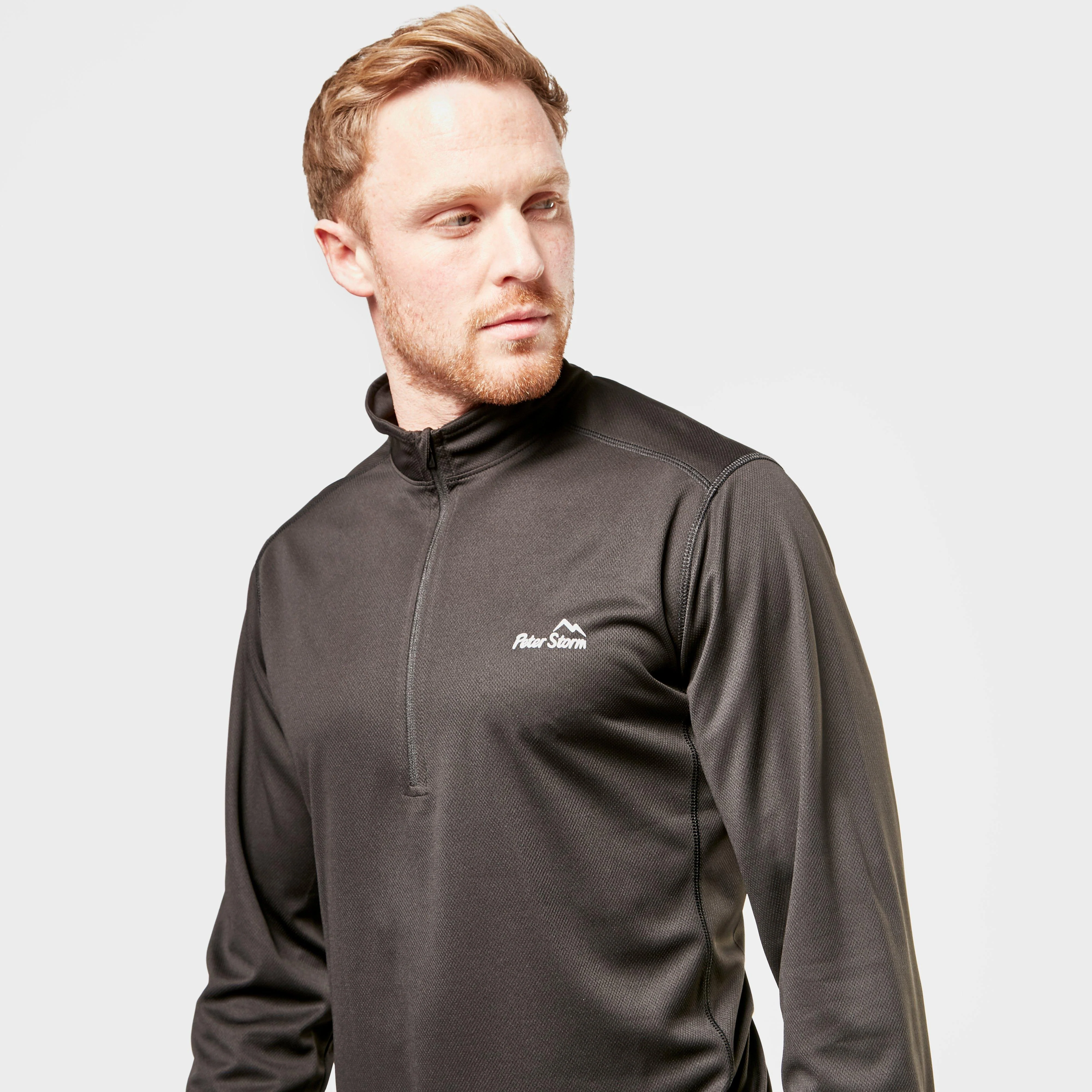 Men's Long Sleeve Zipped Balance Tee - Image 5
