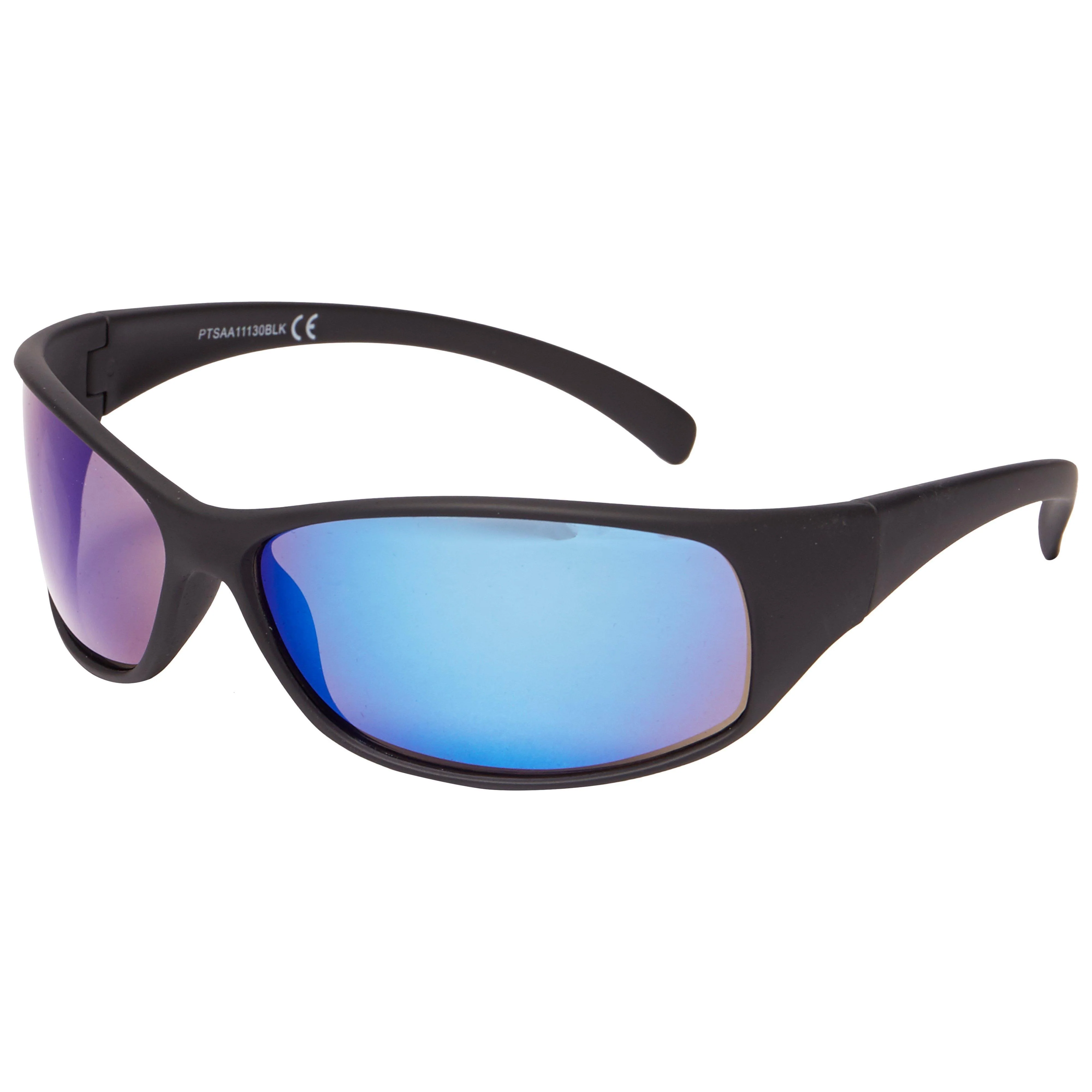 Men’s Rubberised Wrap Around Sunglasses - Image 5
