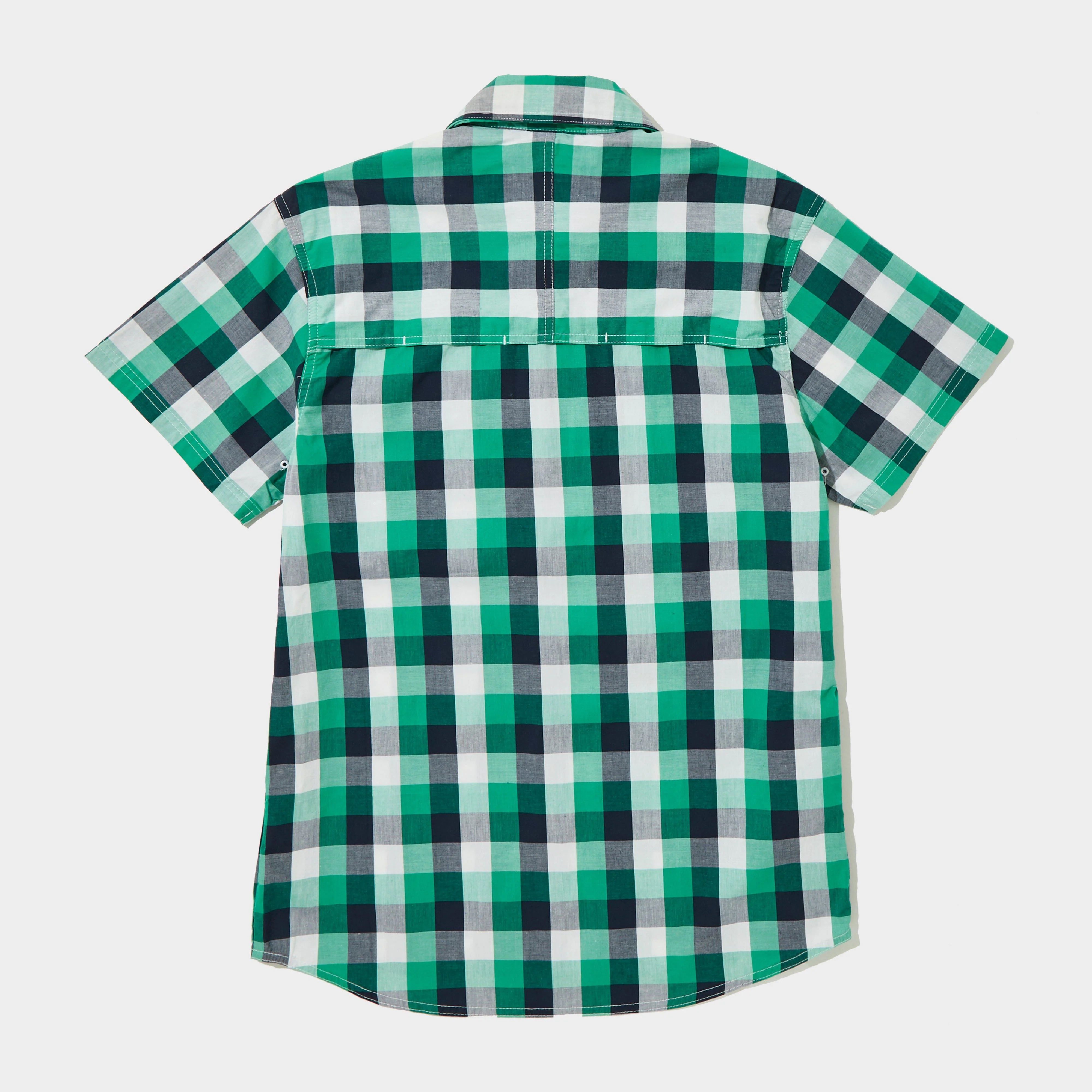 Men’s Short Sleeve Checked Shirt - Image 5