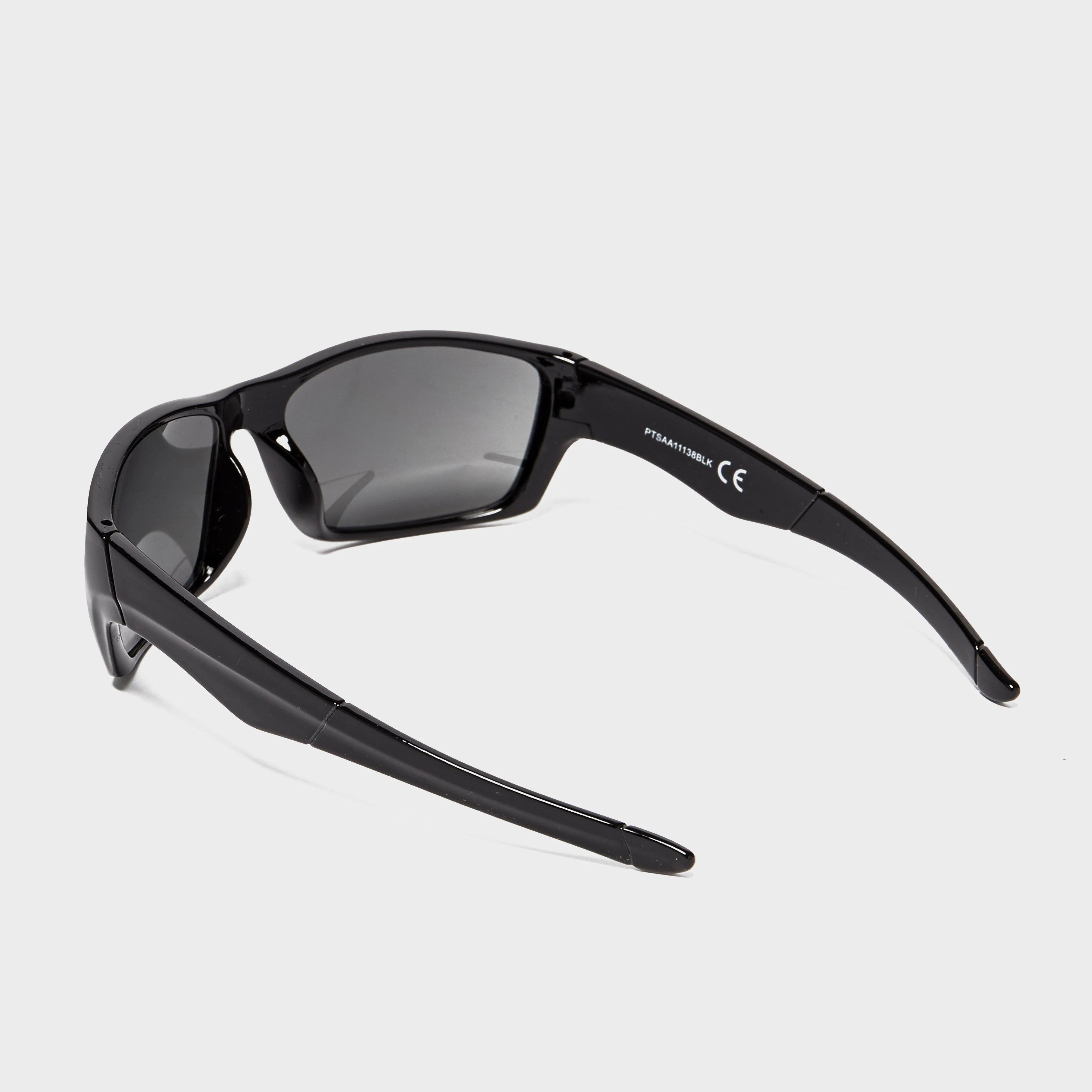 Men's Square Wrap Shiny Sunglasses - Image 2