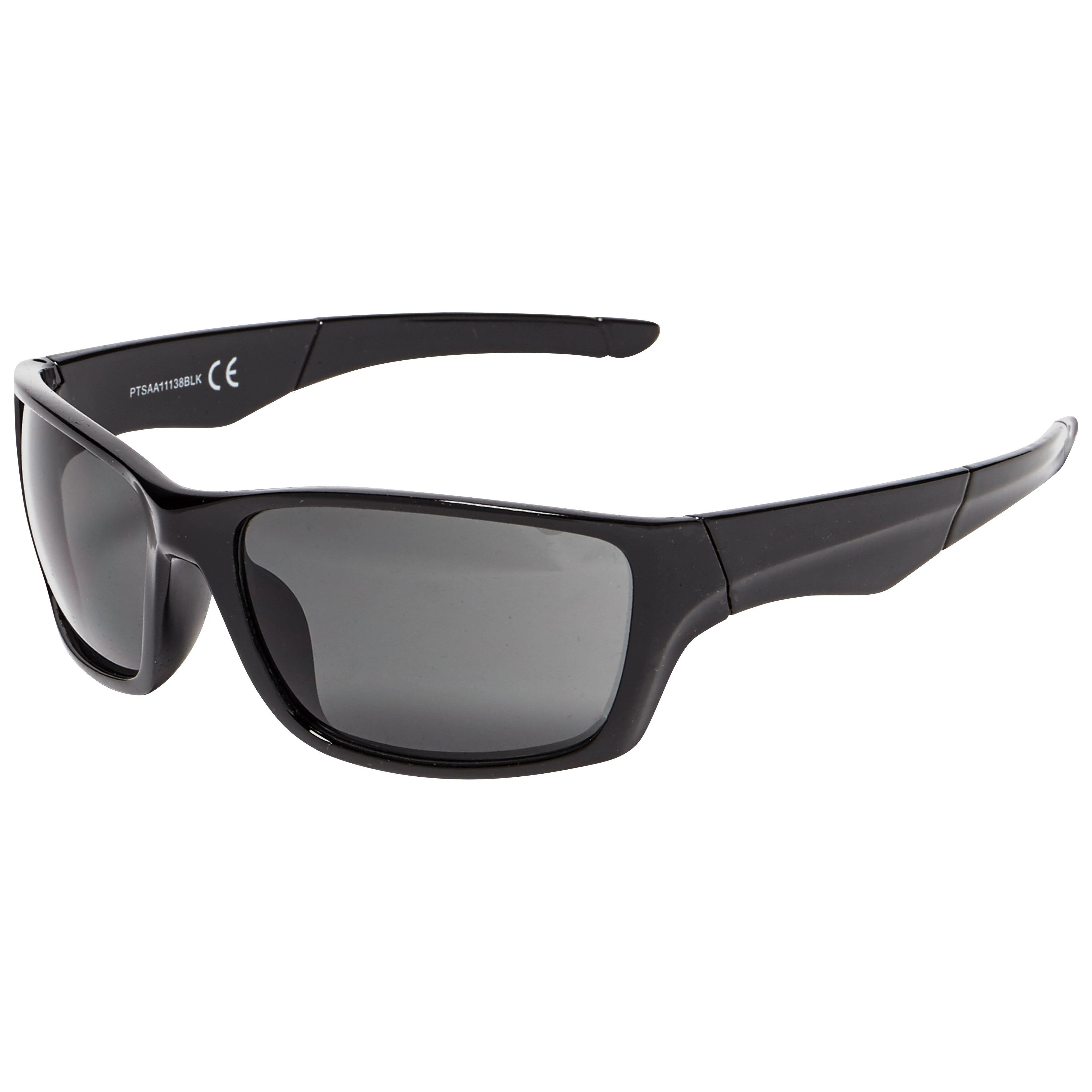 Men's Square Wrap Shiny Sunglasses - Image 5