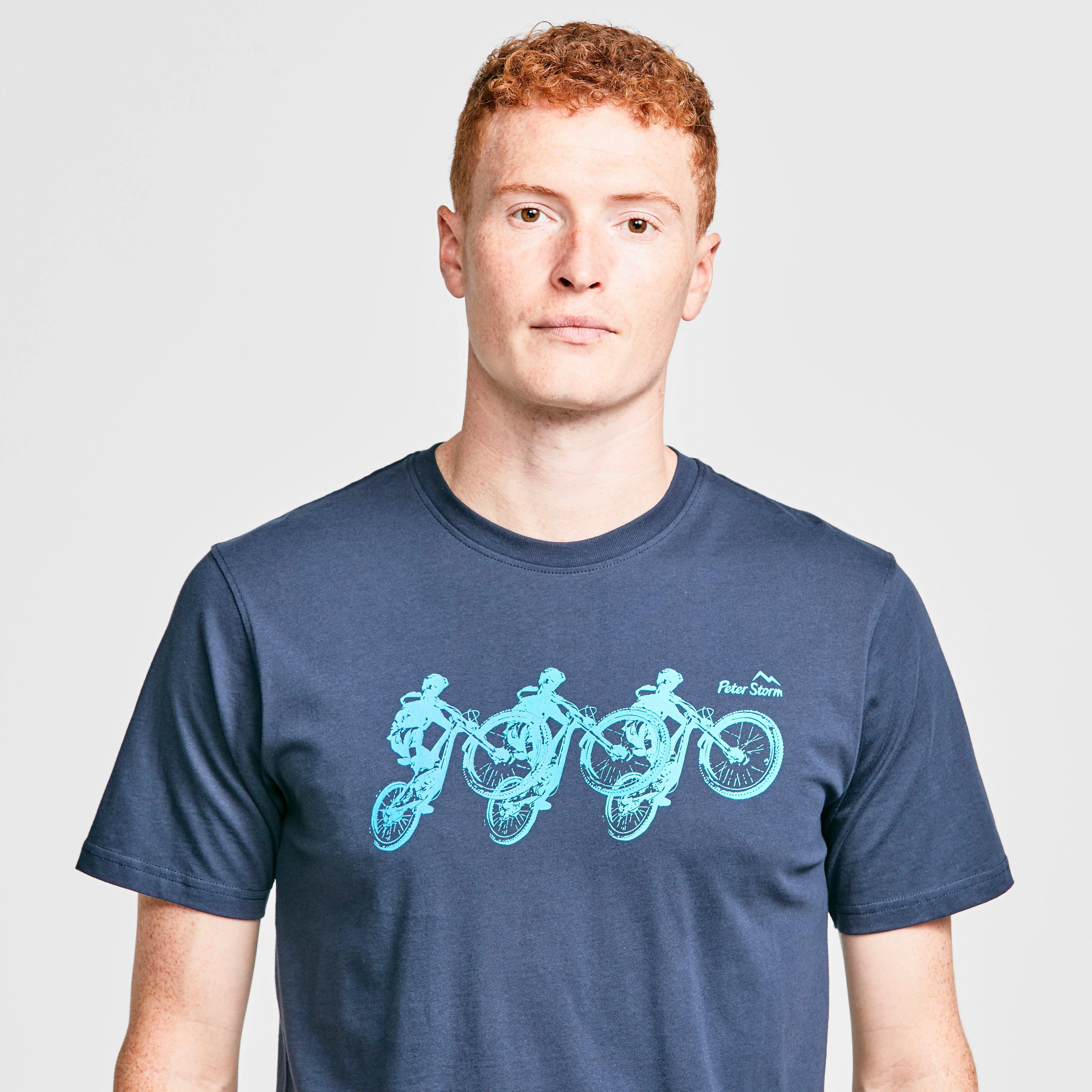 Mens' Triple Bike T-shirt - Image 4
