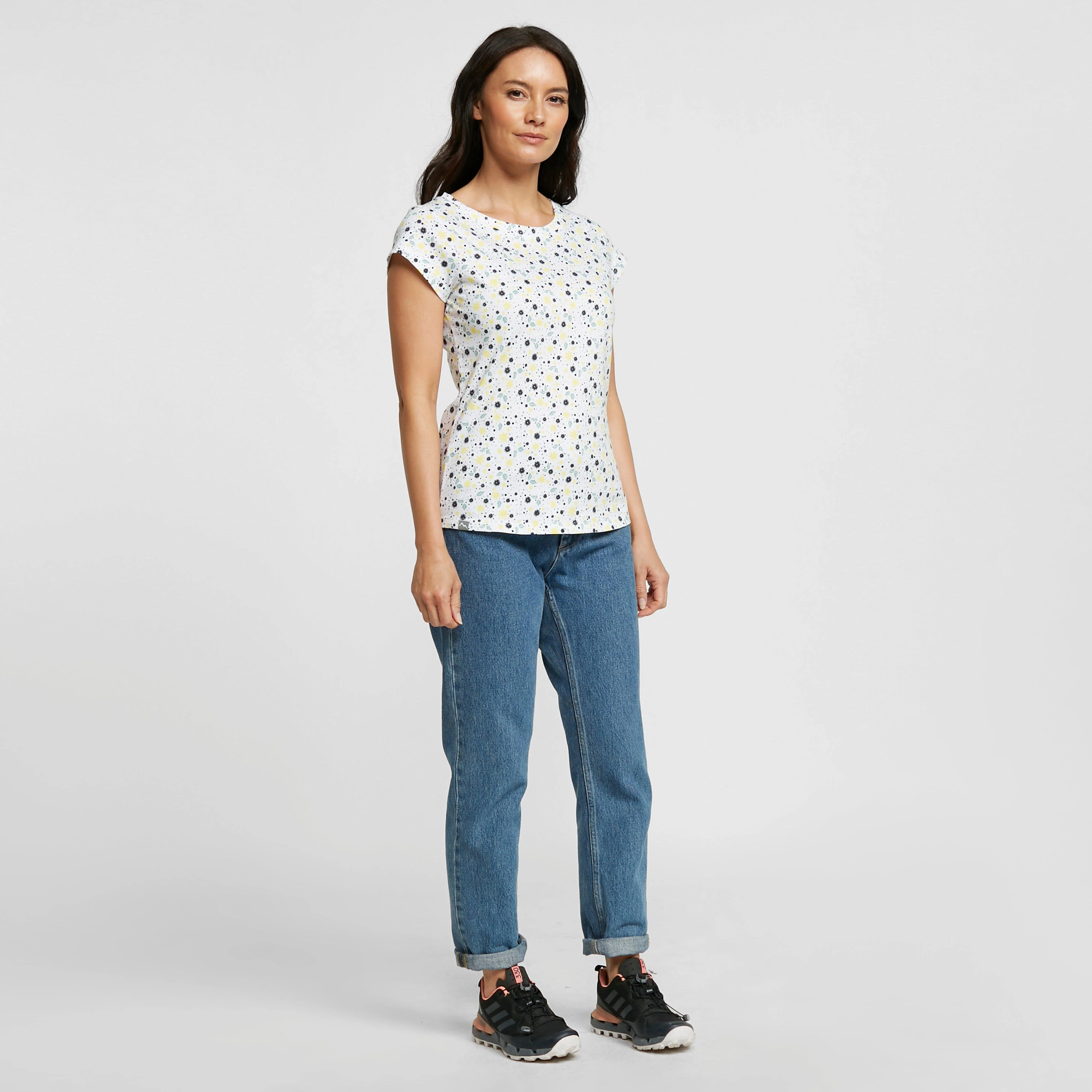 Women’s Ditsy Print Short Sleeved Tee - Image 3