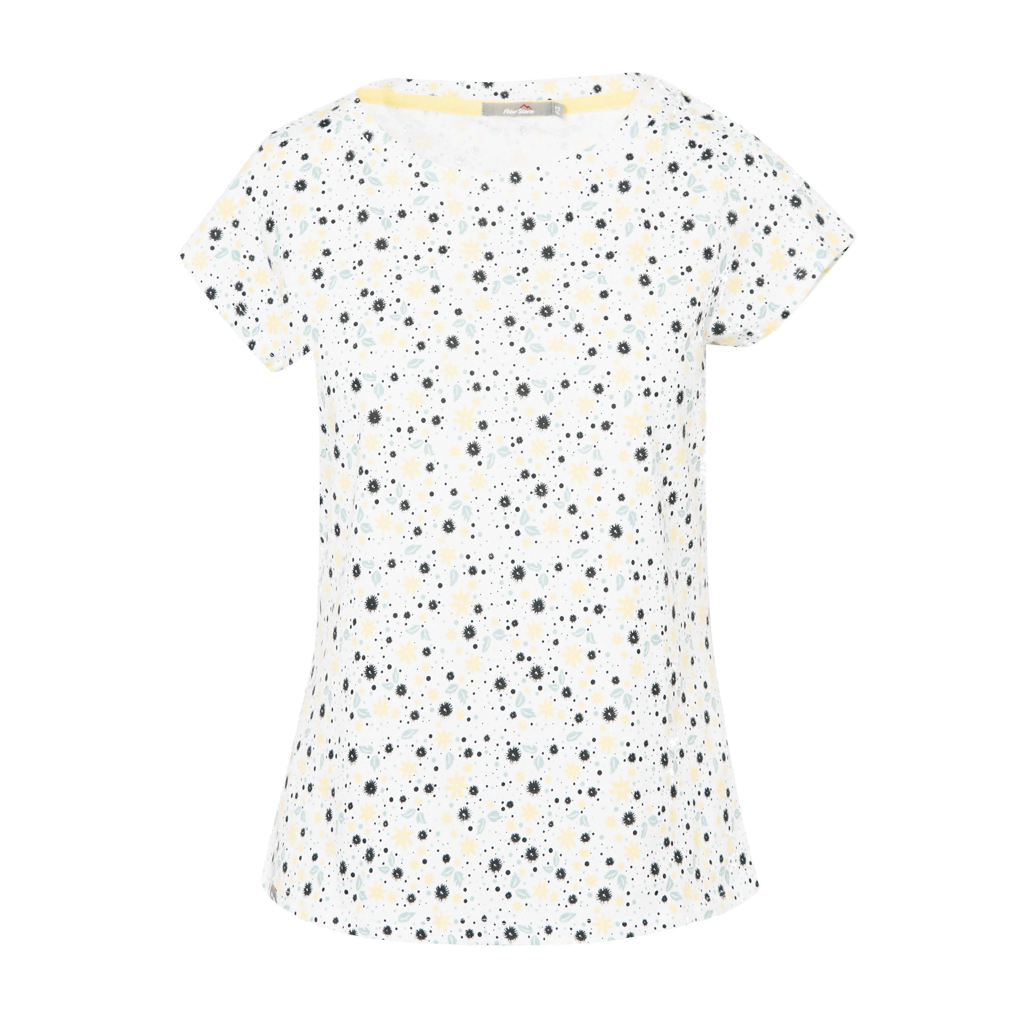 Women’s Ditsy Print Short Sleeved Tee - Image 6