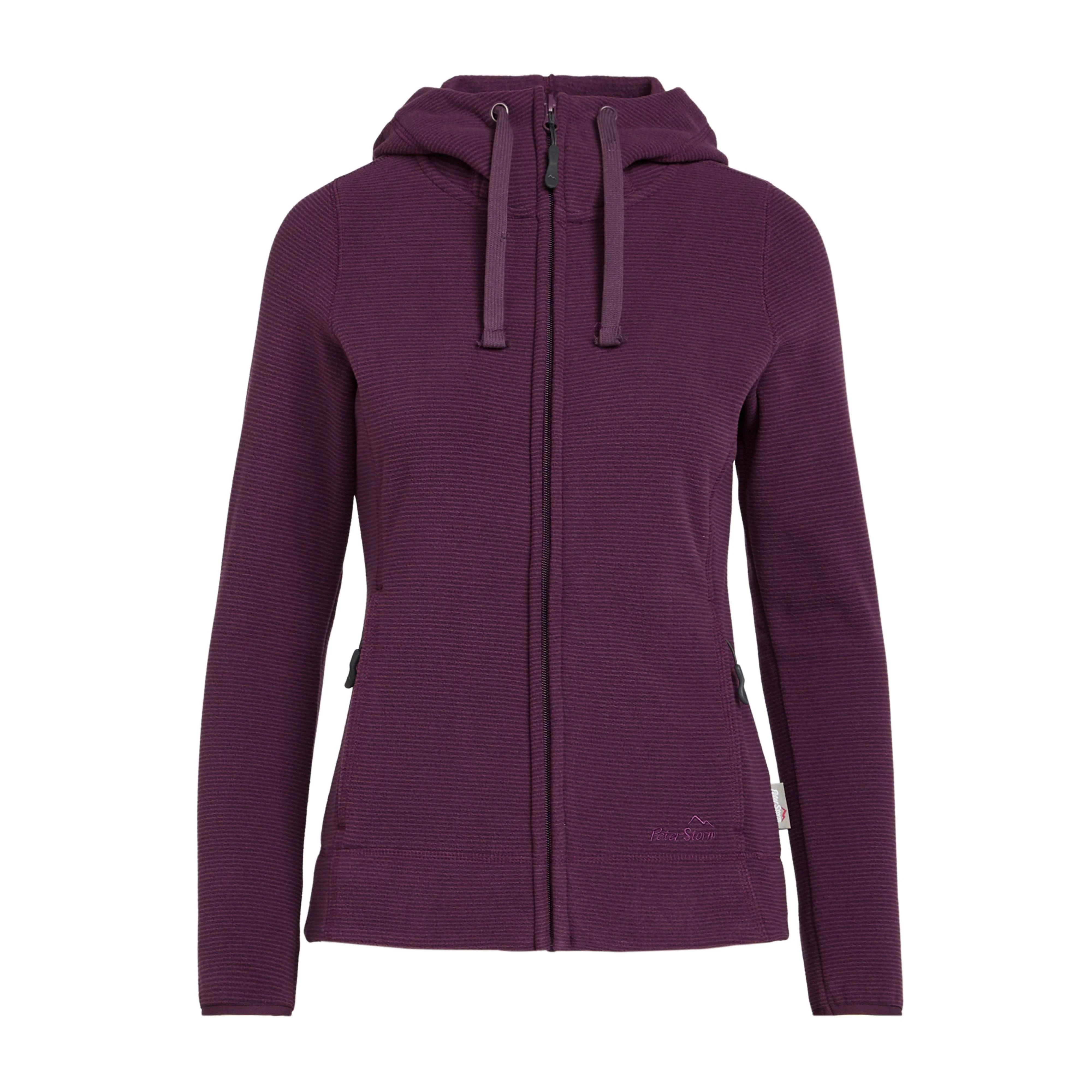 Women's Full Zip Hooded Stretch Fleece - Image 6