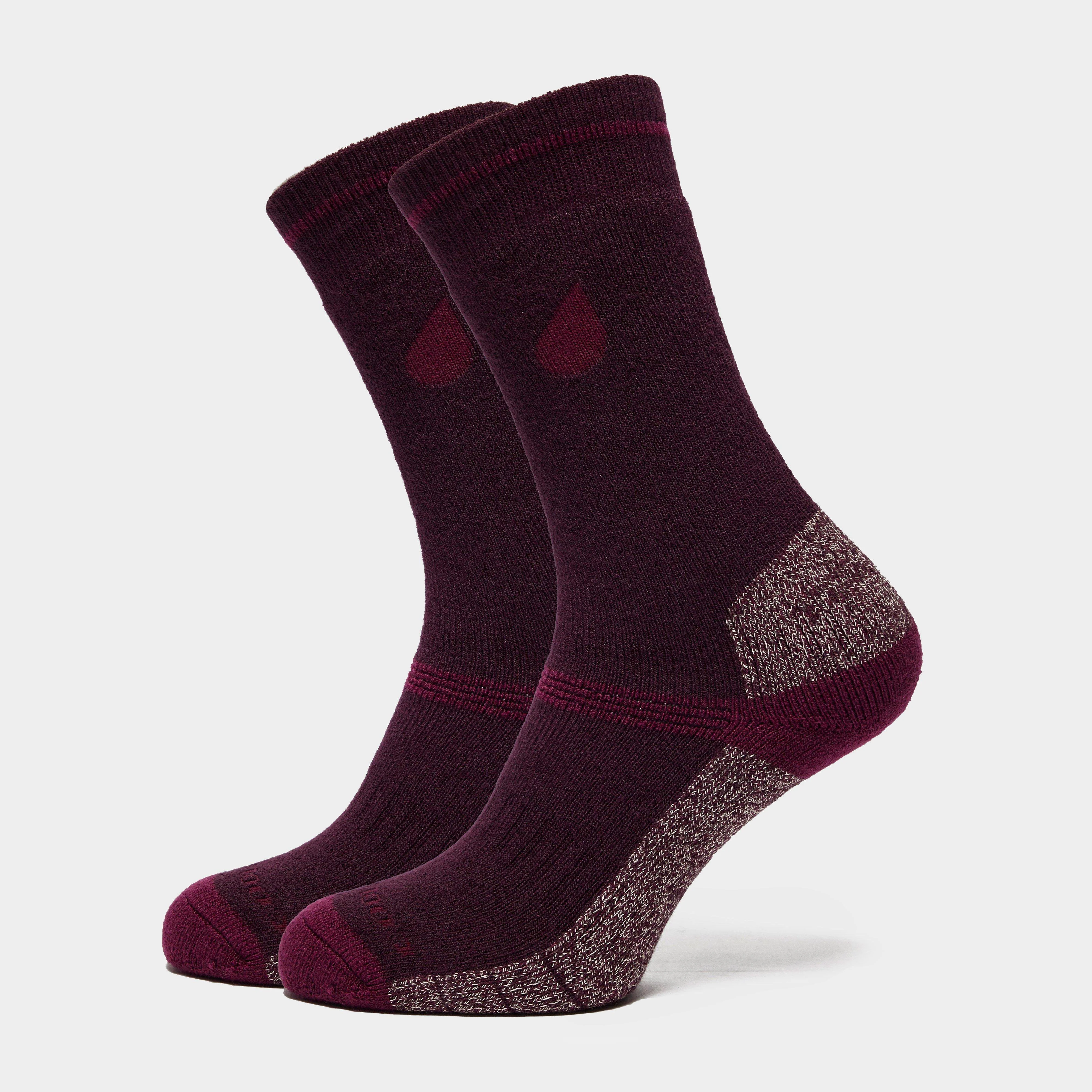 Women's Midweight Coolmax Hiking Socks 2 Pack - Image 2
