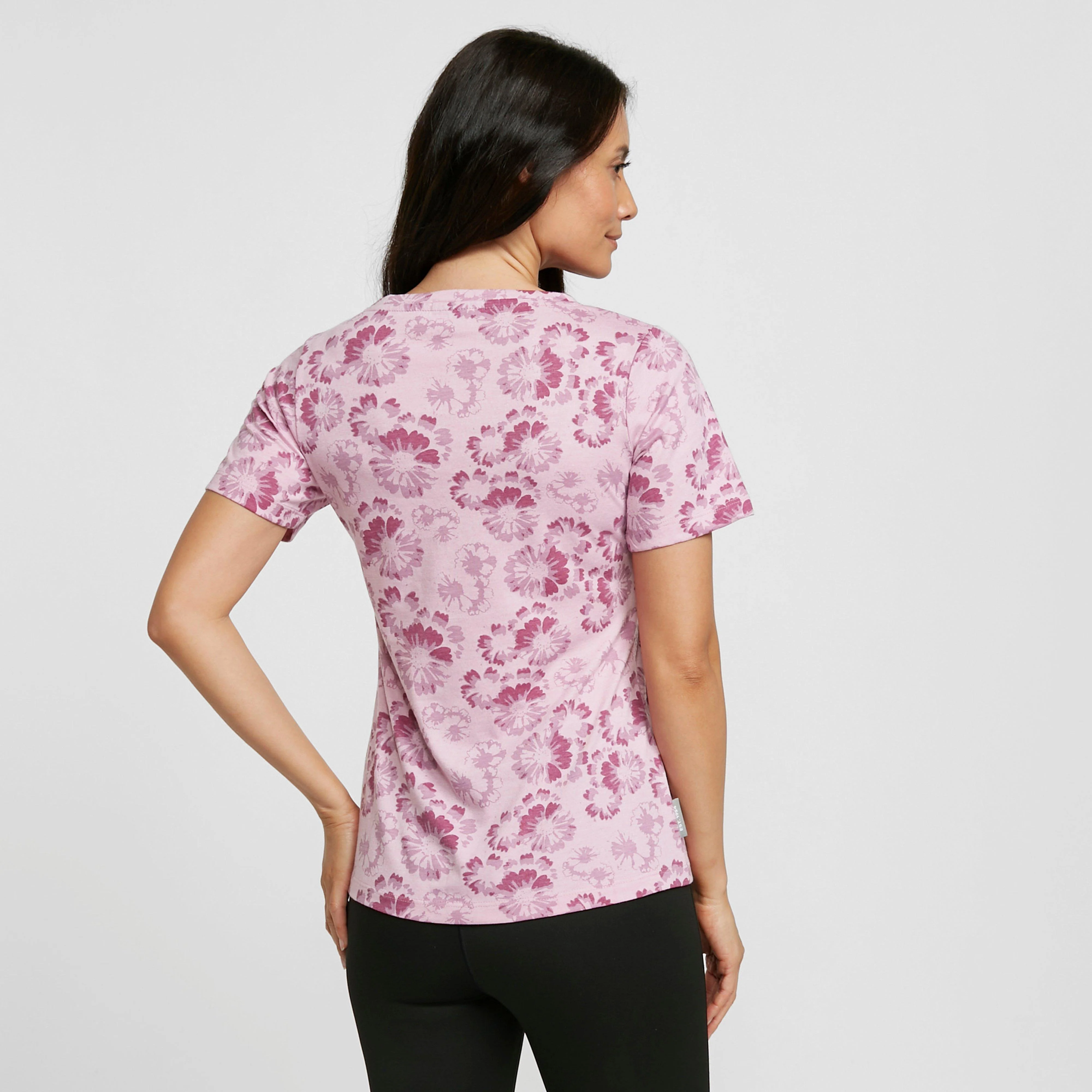 Women’s Patsy Flower Short Sleeved Tee - Image 2