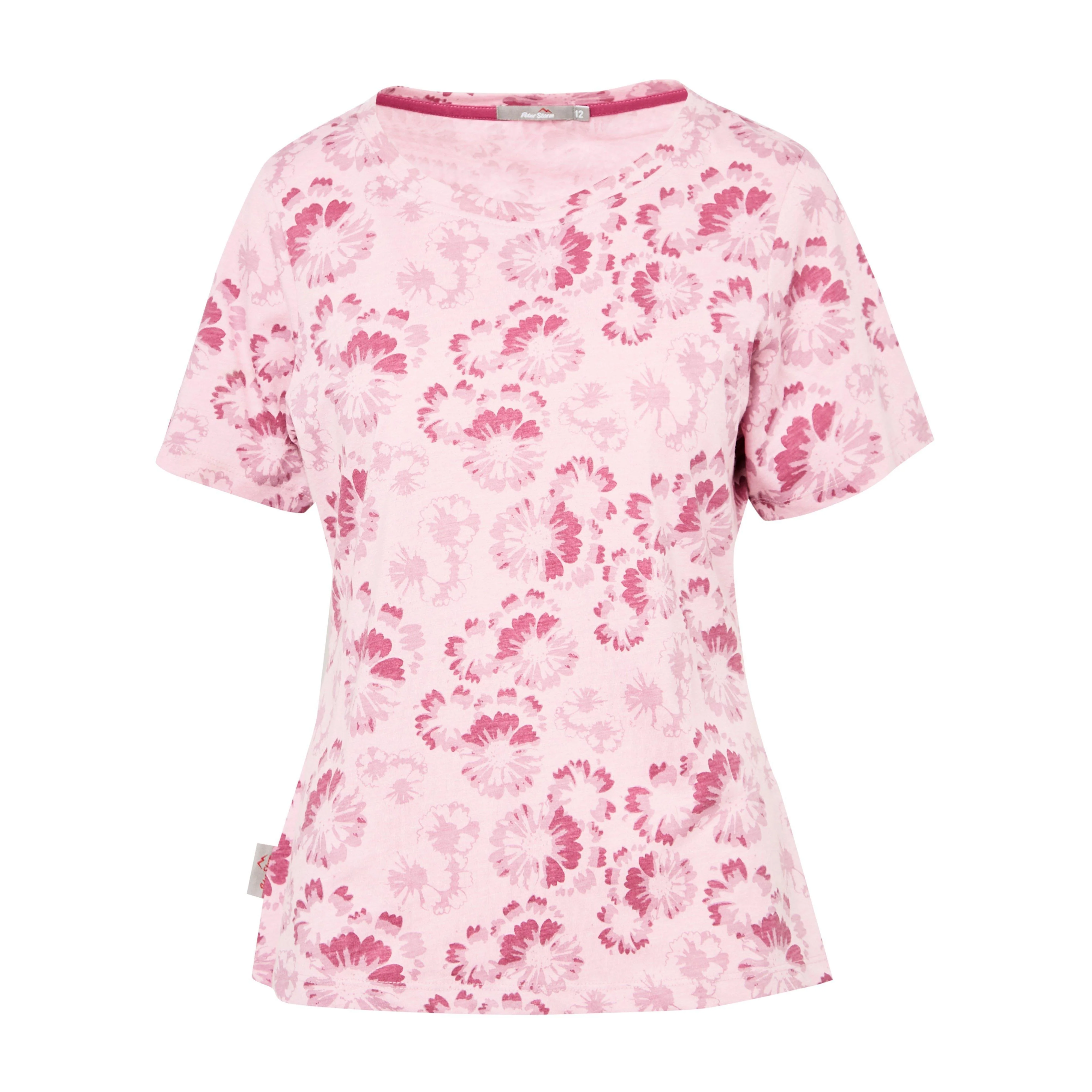 Women’s Patsy Flower Short Sleeved Tee - Image 6