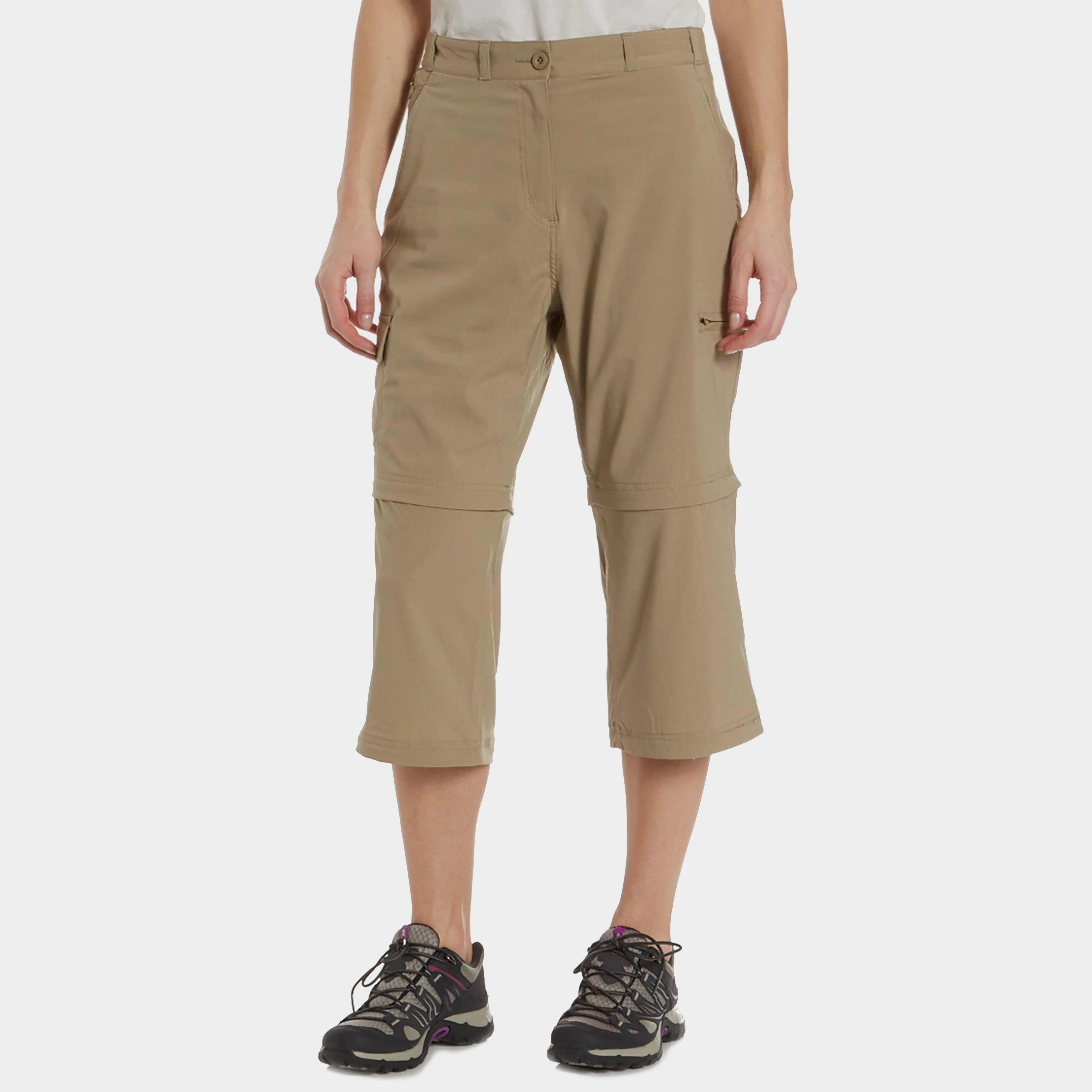 Women's Stretch Double Zip Off Trousers - Long - Image 3