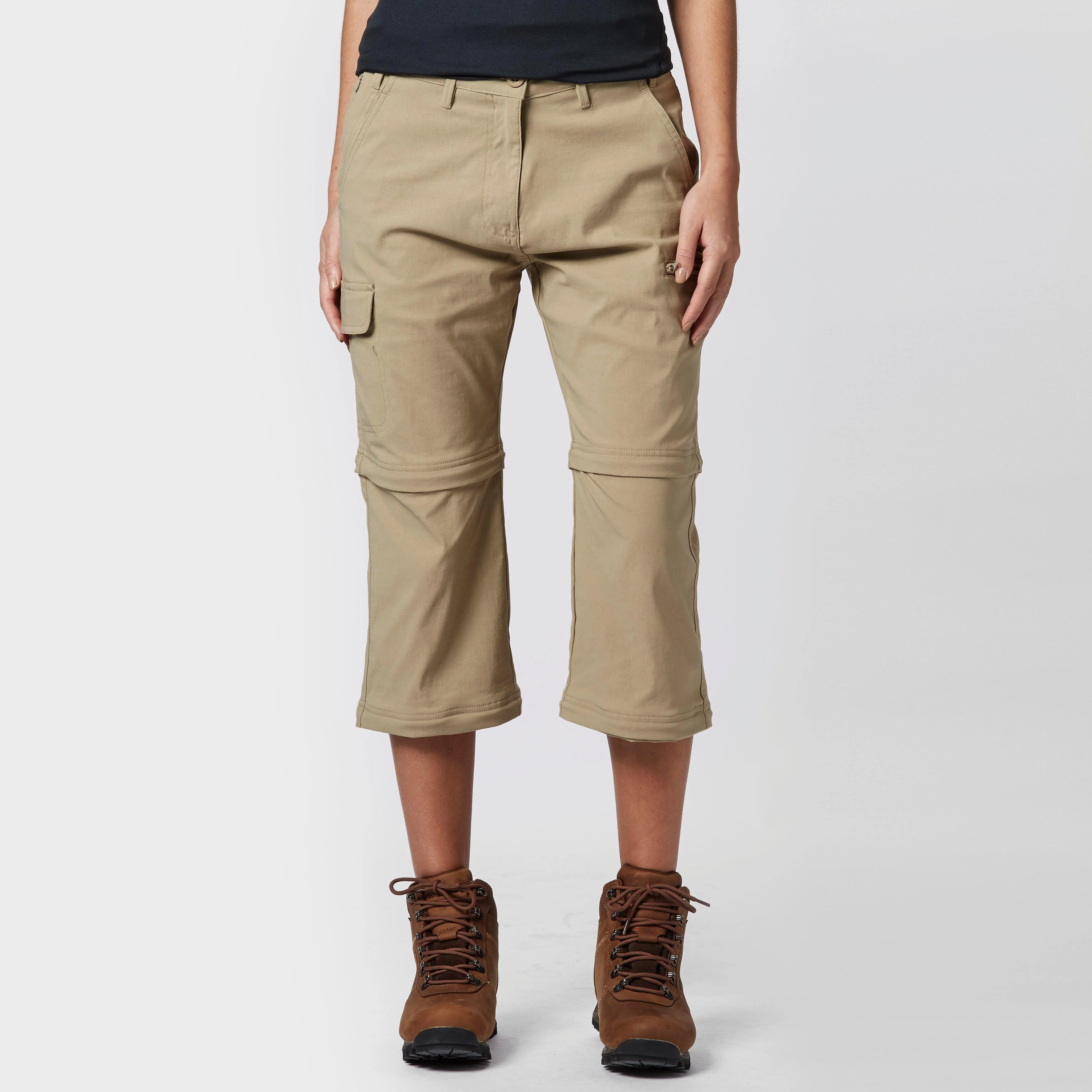 Women's Stretch Double Zip Off Trousers - Long - Image 8