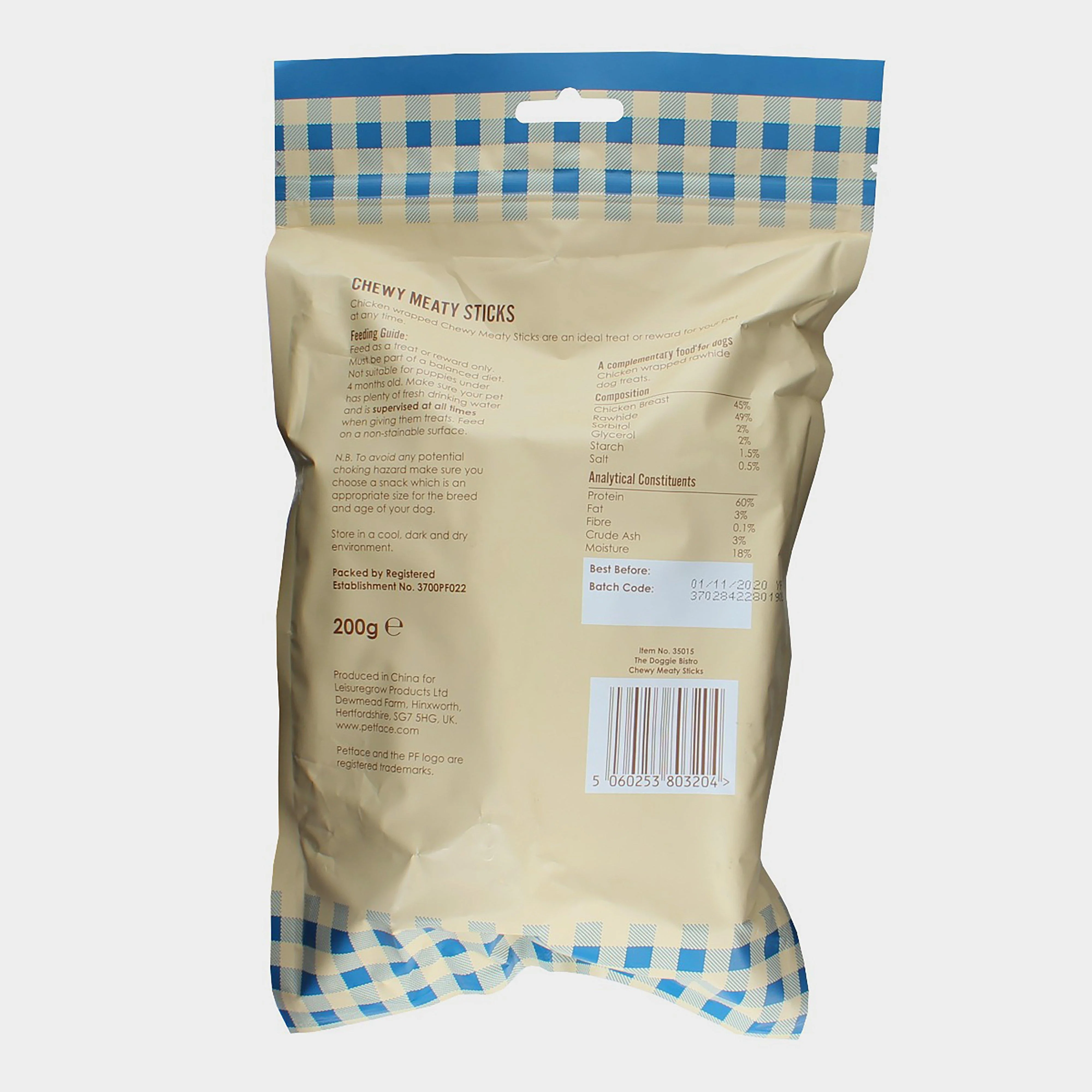Doggie Bistro Chewy Meaty Sticks 10 Pack - Image 2