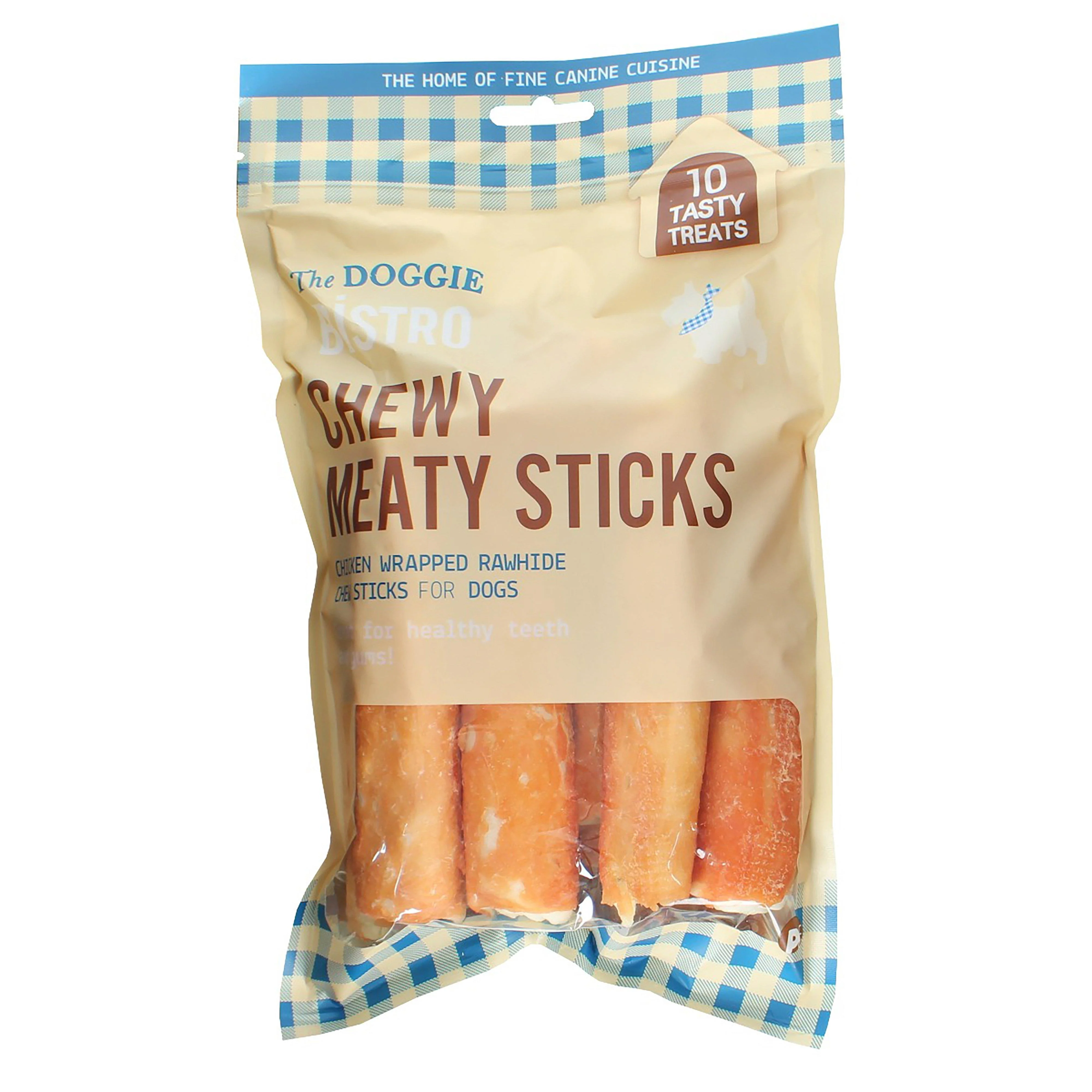 Doggie Bistro Chewy Meaty Sticks 10 Pack - Image 3