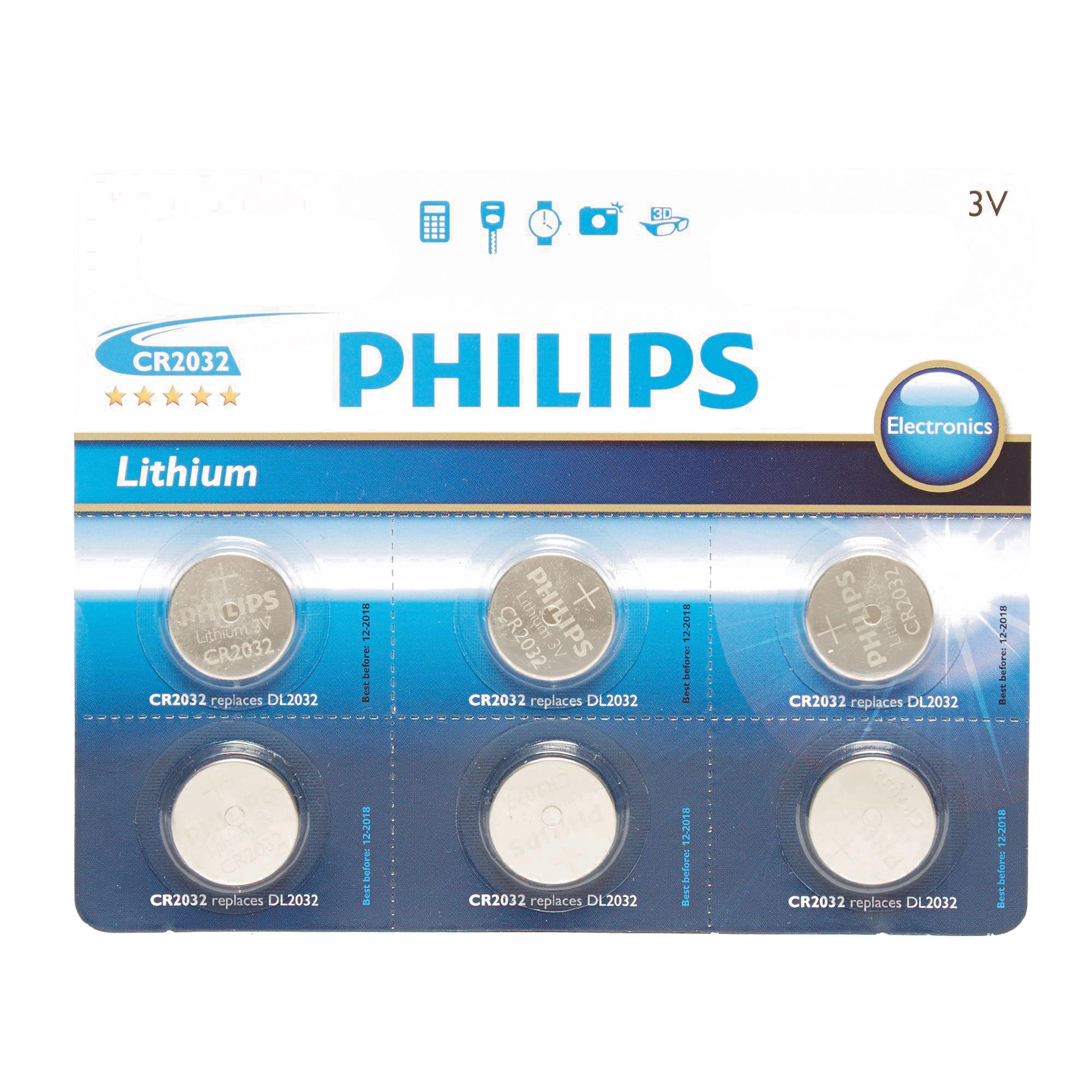 Lithium Coin Watch Batteries 6 Pack - Image 2