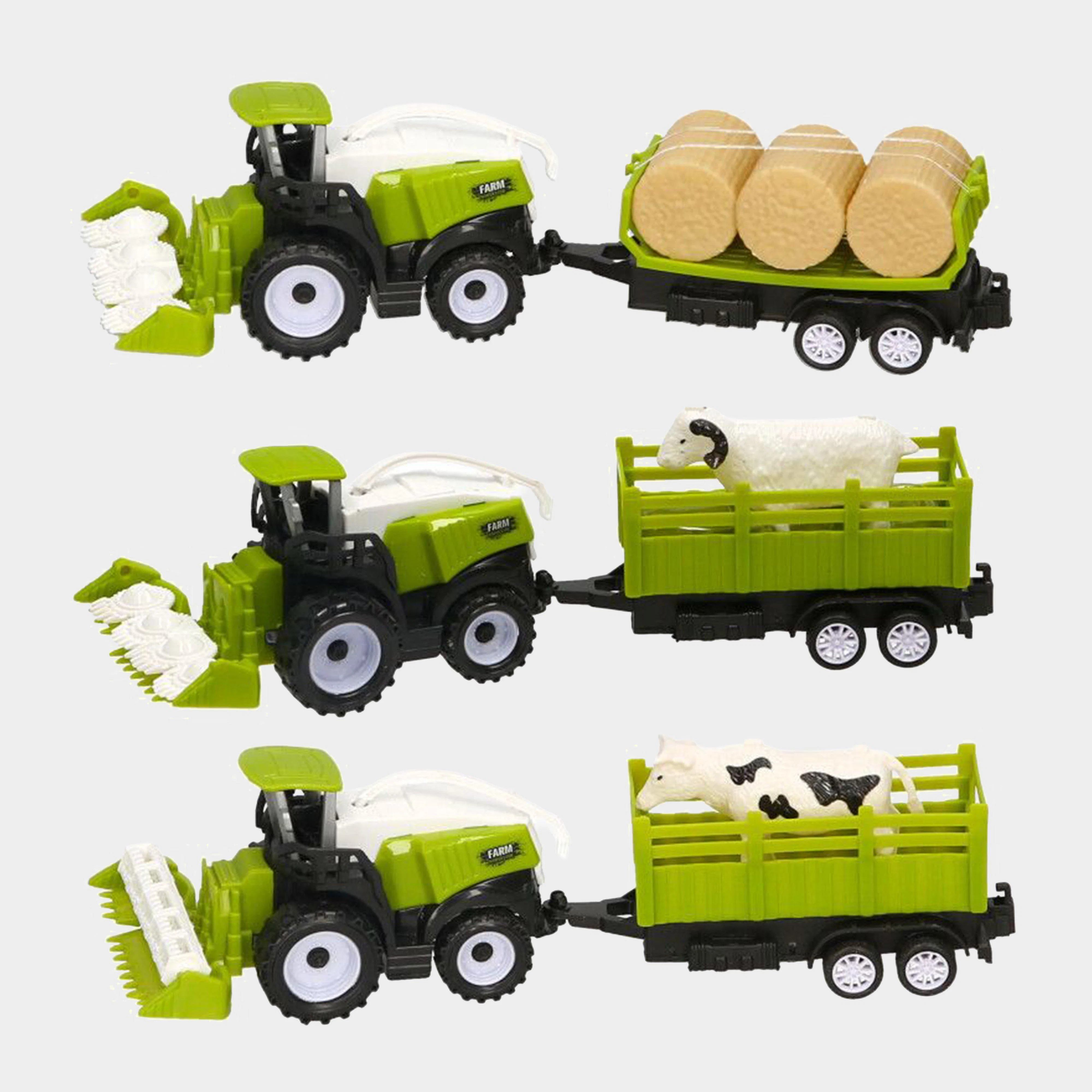 Combine Harvester and Trailer Toy Set - Image 3