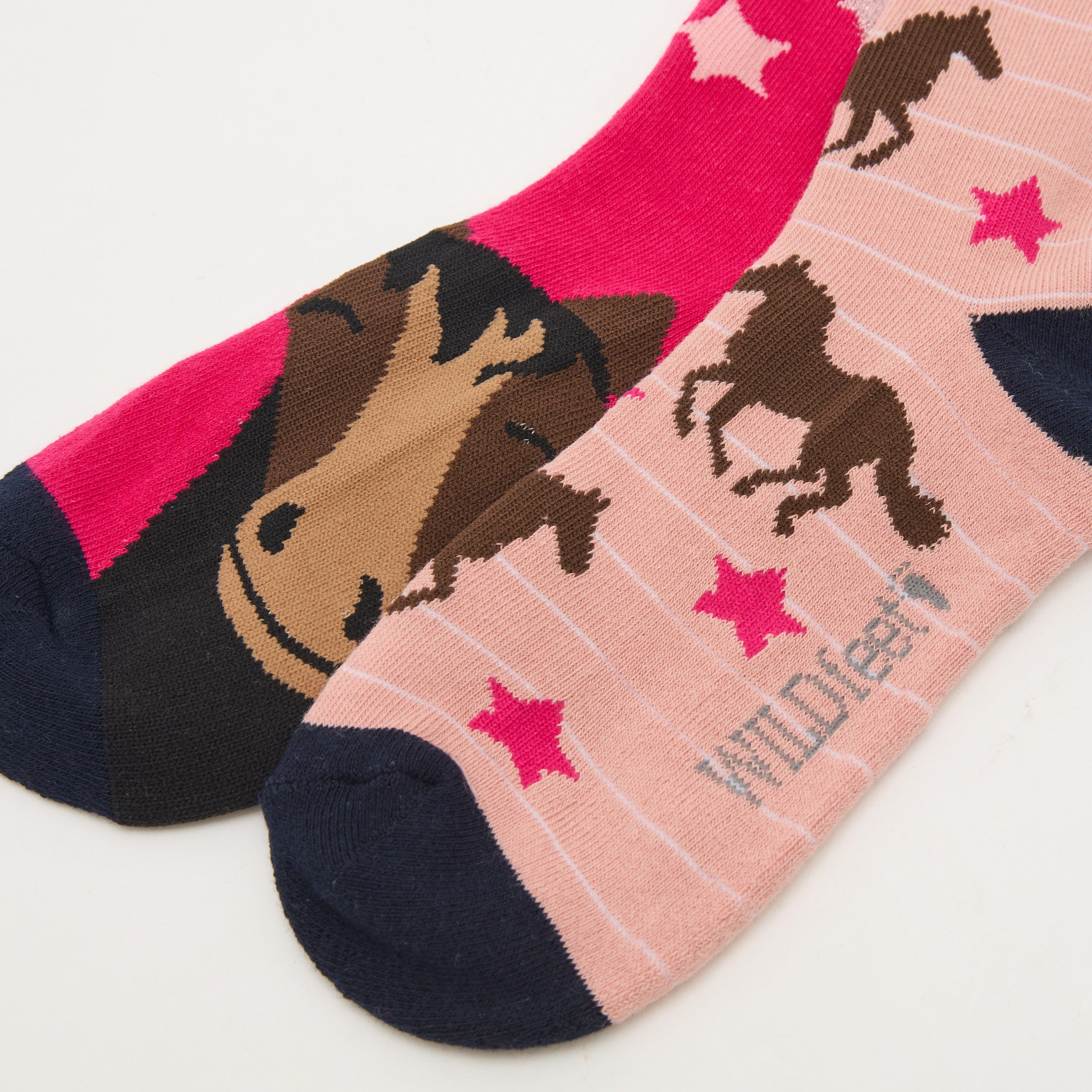 Kids' Knee-High Equestrian Socks - Image 4