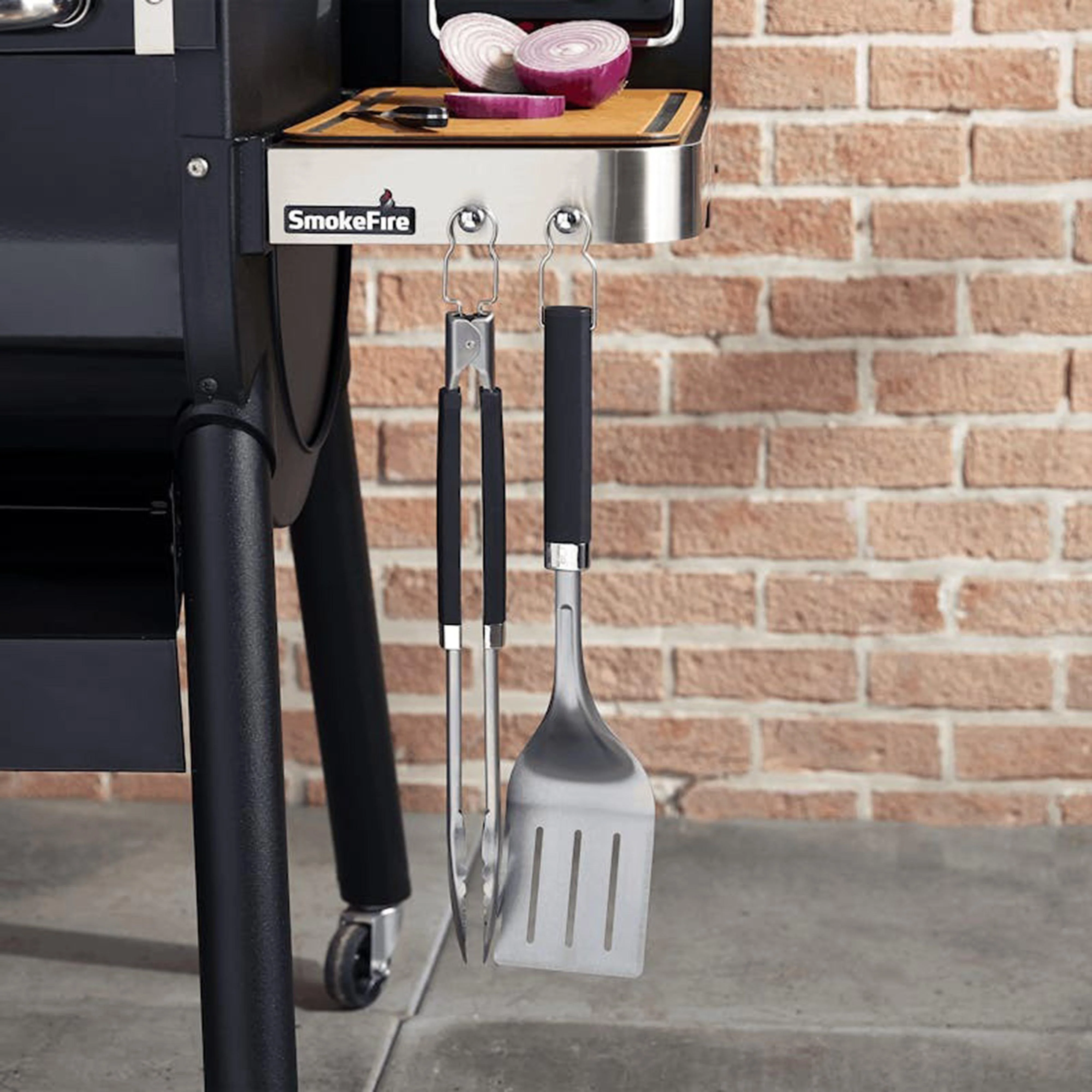 Precision Barbecue Tongs & Spatula Set - Image 5
