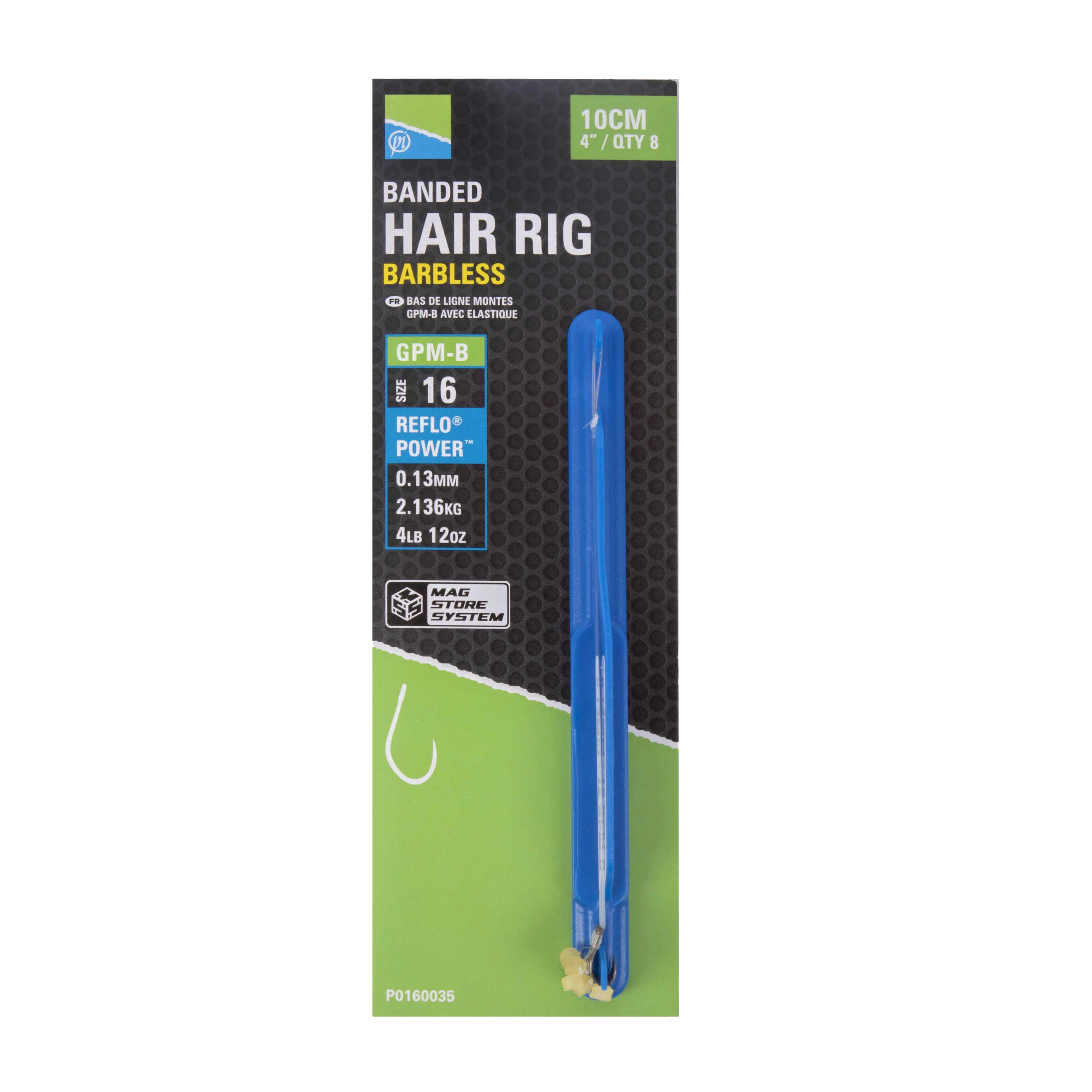 GPM-B Banded Hair Rigs – 4"/10cm – 16 GPM-B - Image 7