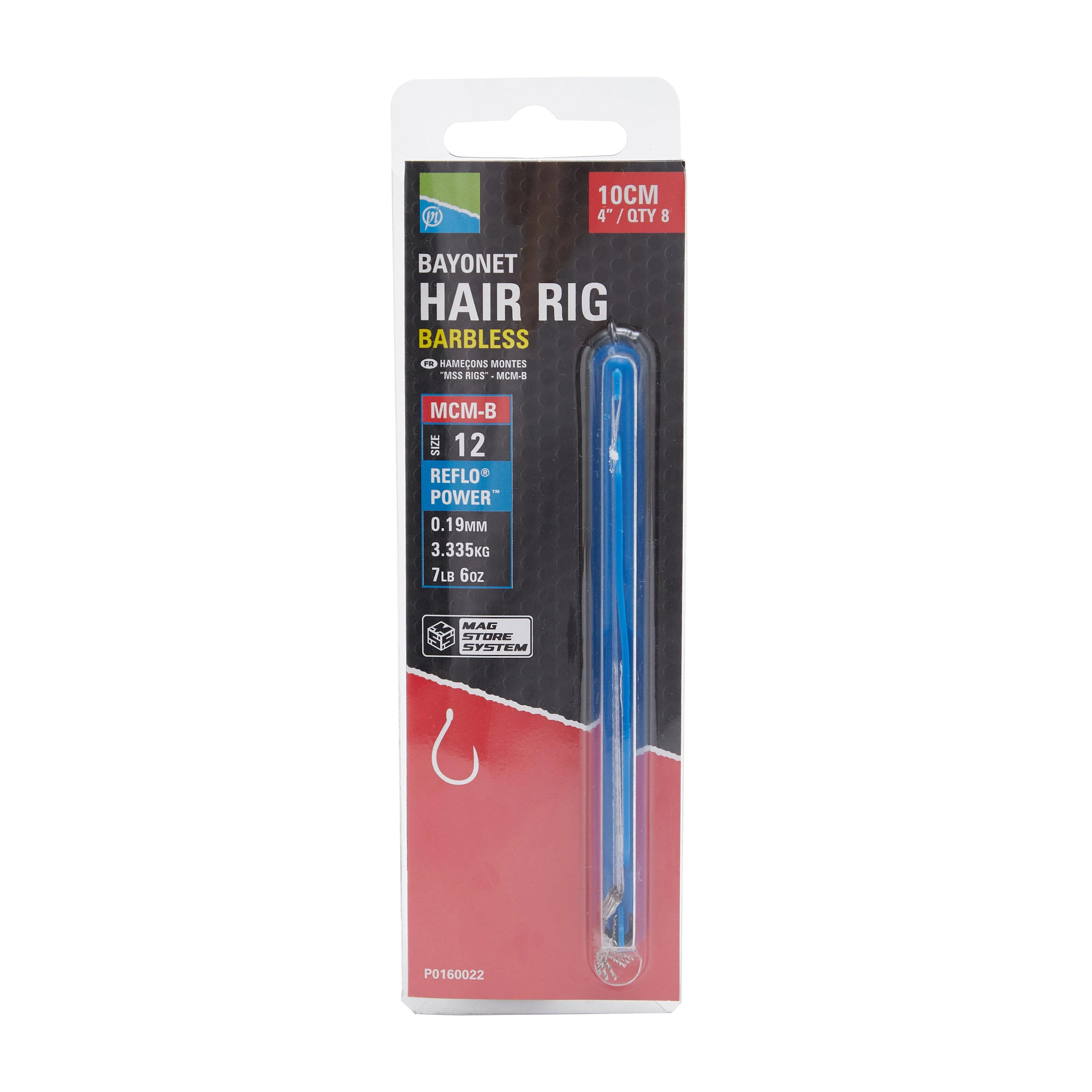 MCM-B Bayonet Hair Rigs 4inch – Size 12 - Image 4