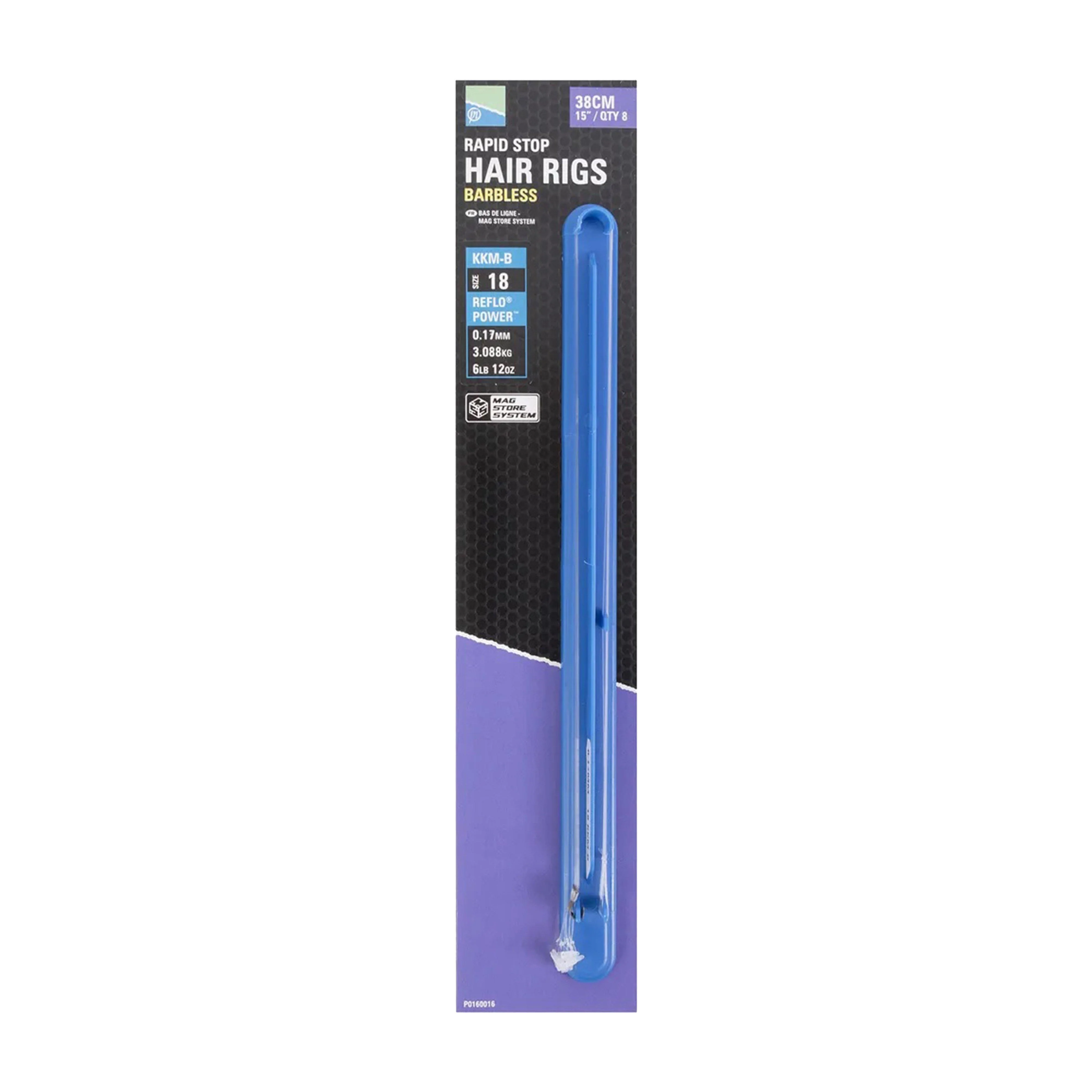 Rapid Stop Hair Rigs KKMB  (Size 18, 15 inches) - Image 5