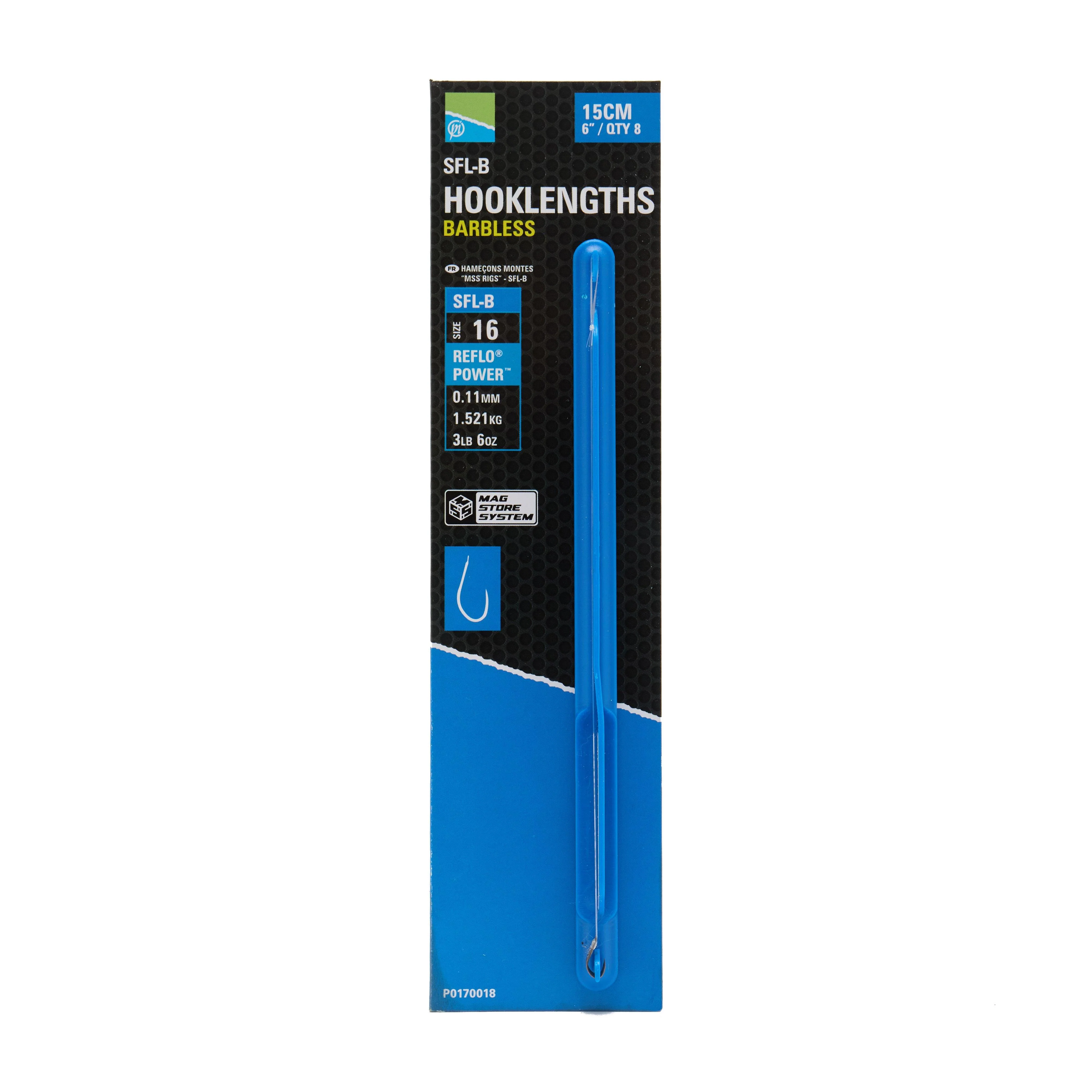 SFL-B Spade Mag Store 6” Hooklengths Size 16 - Image 2