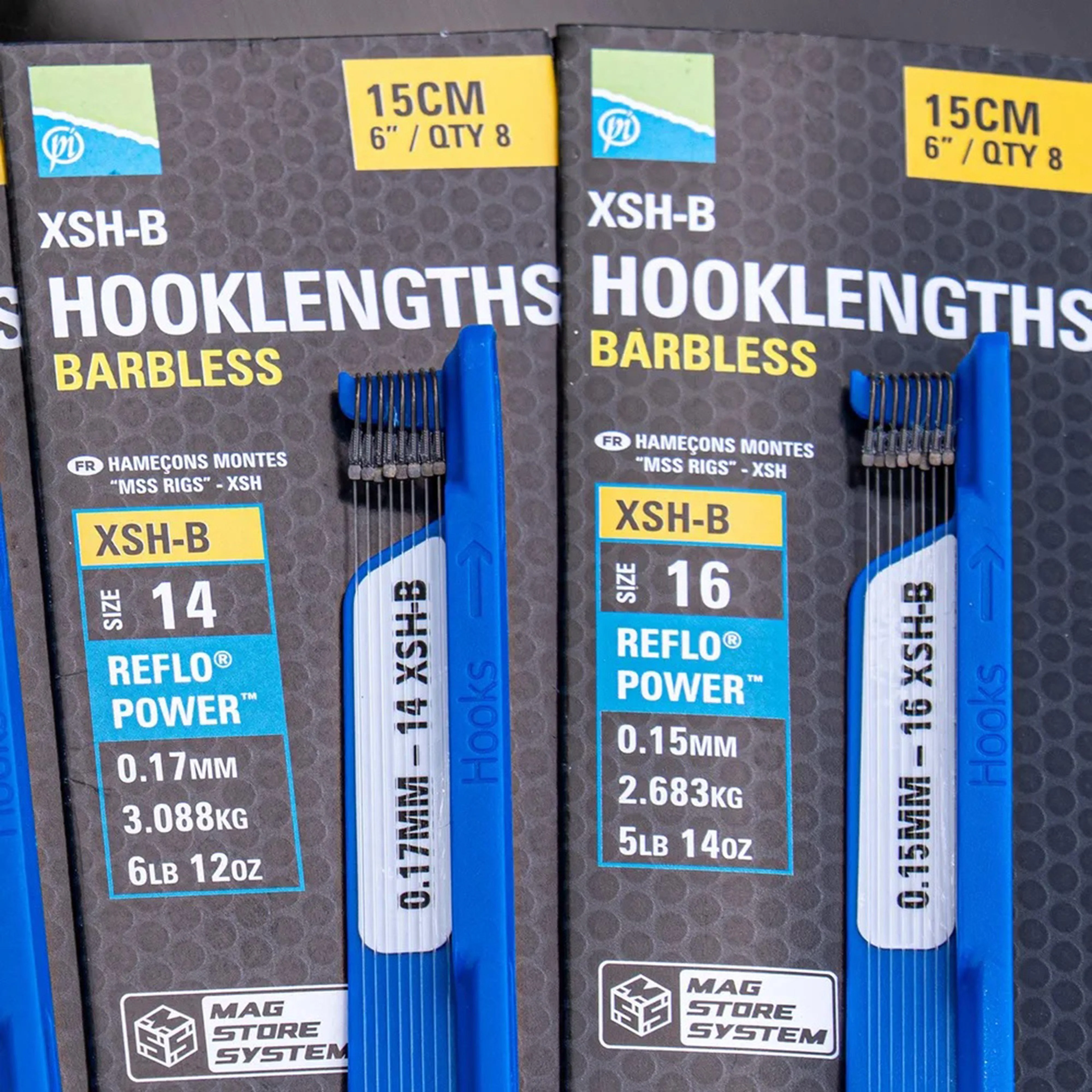 XSH-B Hooklengths 15cm Size 16 - Image 3