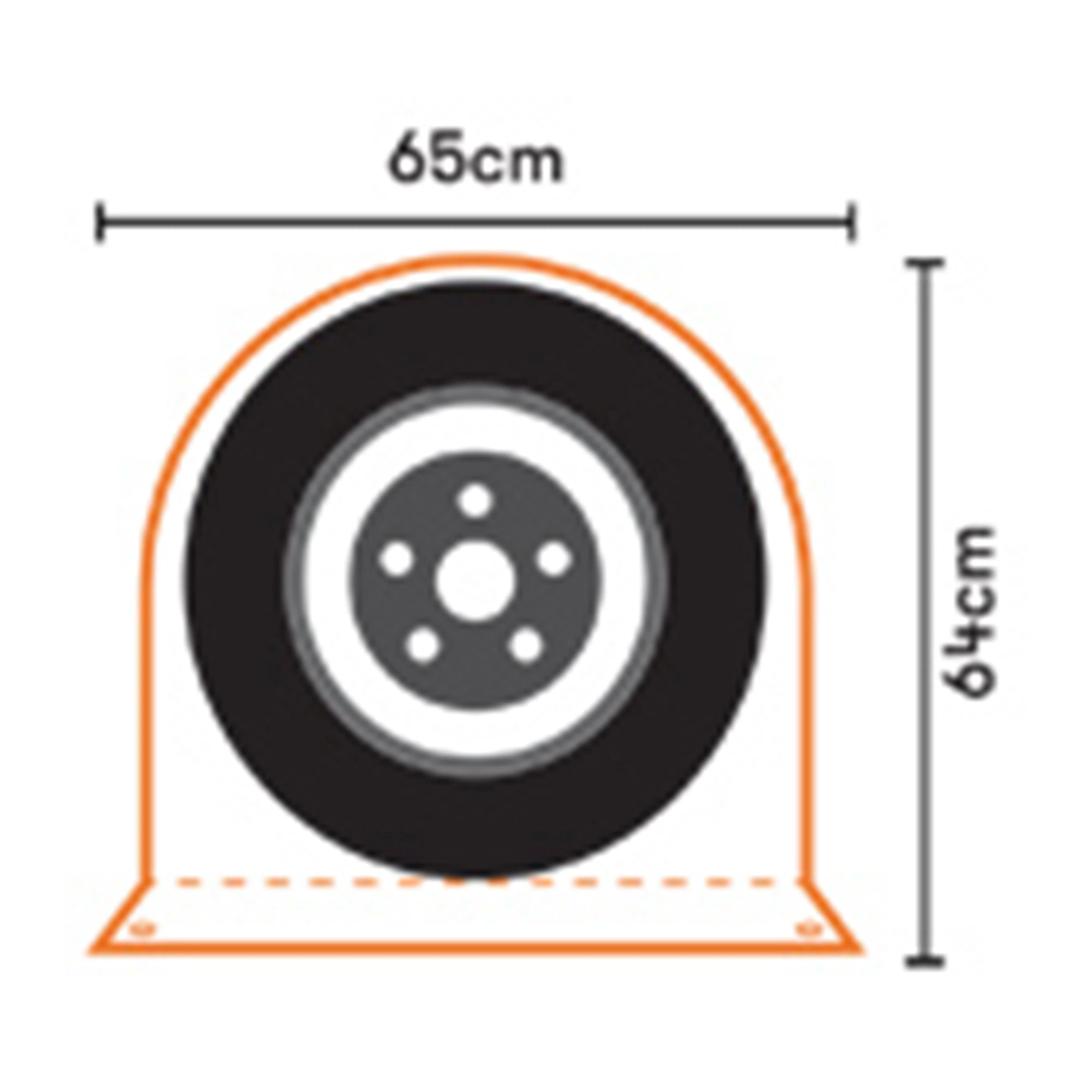 Caravan Wheel Cover - Image 3