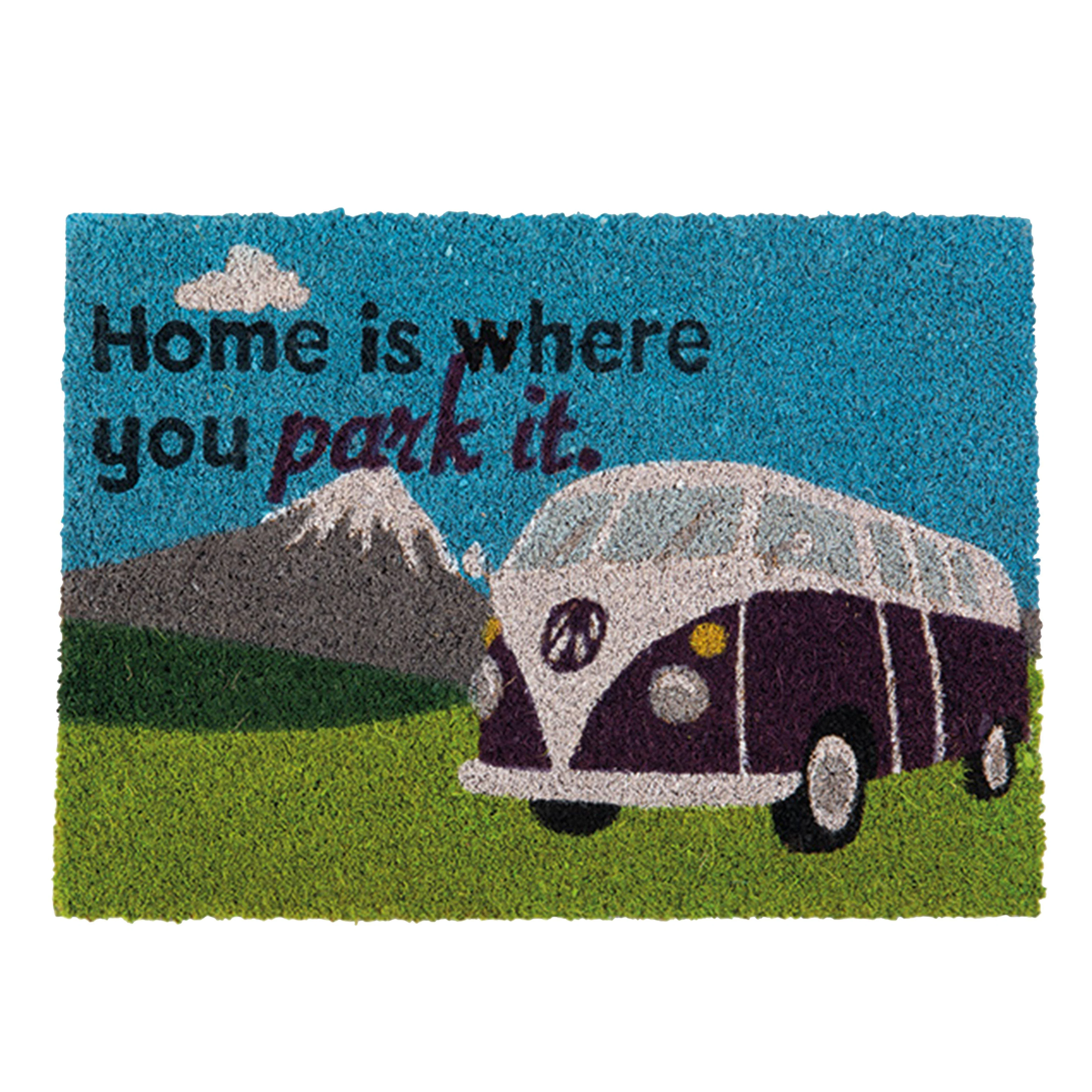 Heavy Duty Coir 'Happiness is going away in a camp - Image 3
