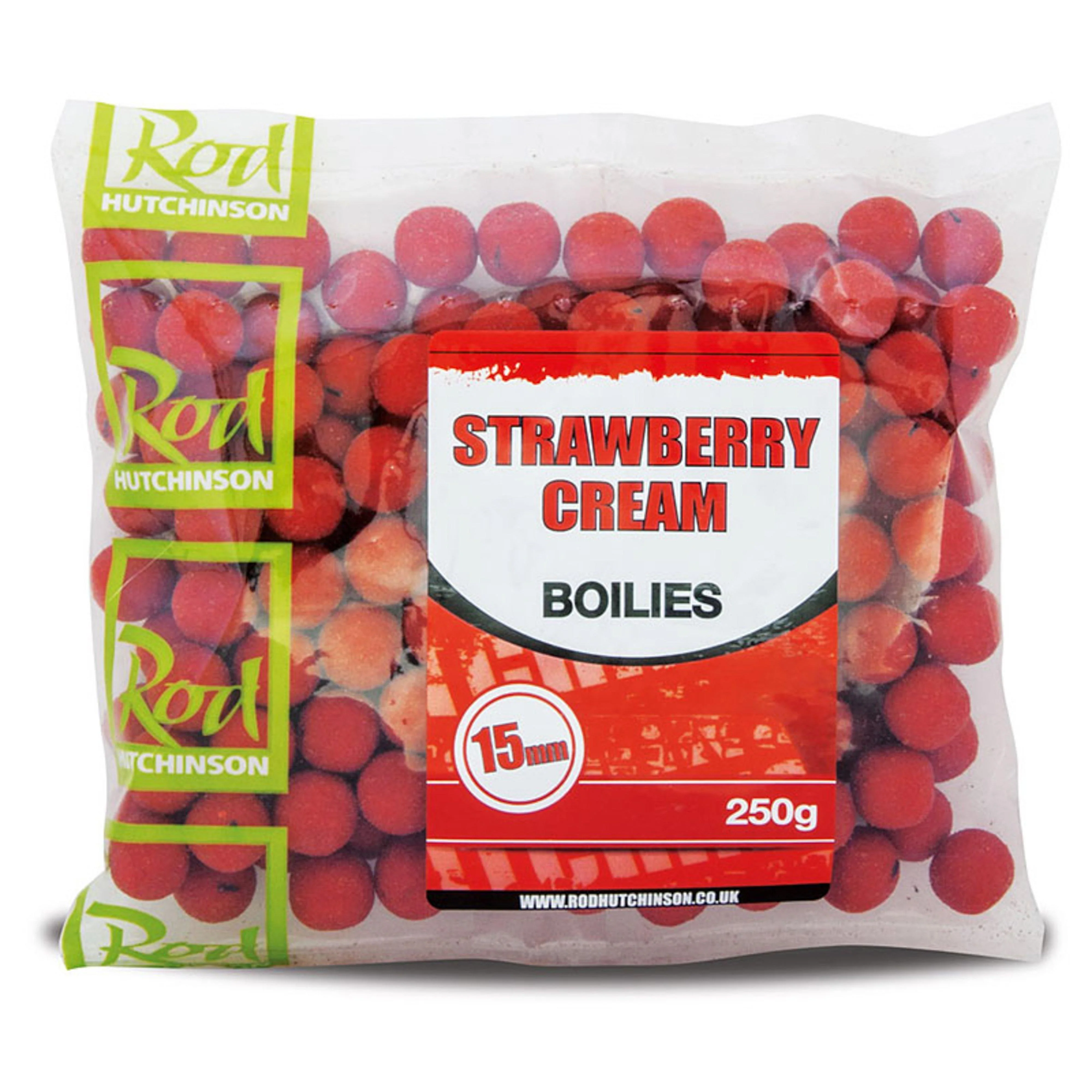 Strawberry Cream Boilies 15mm (250g) - Image 2