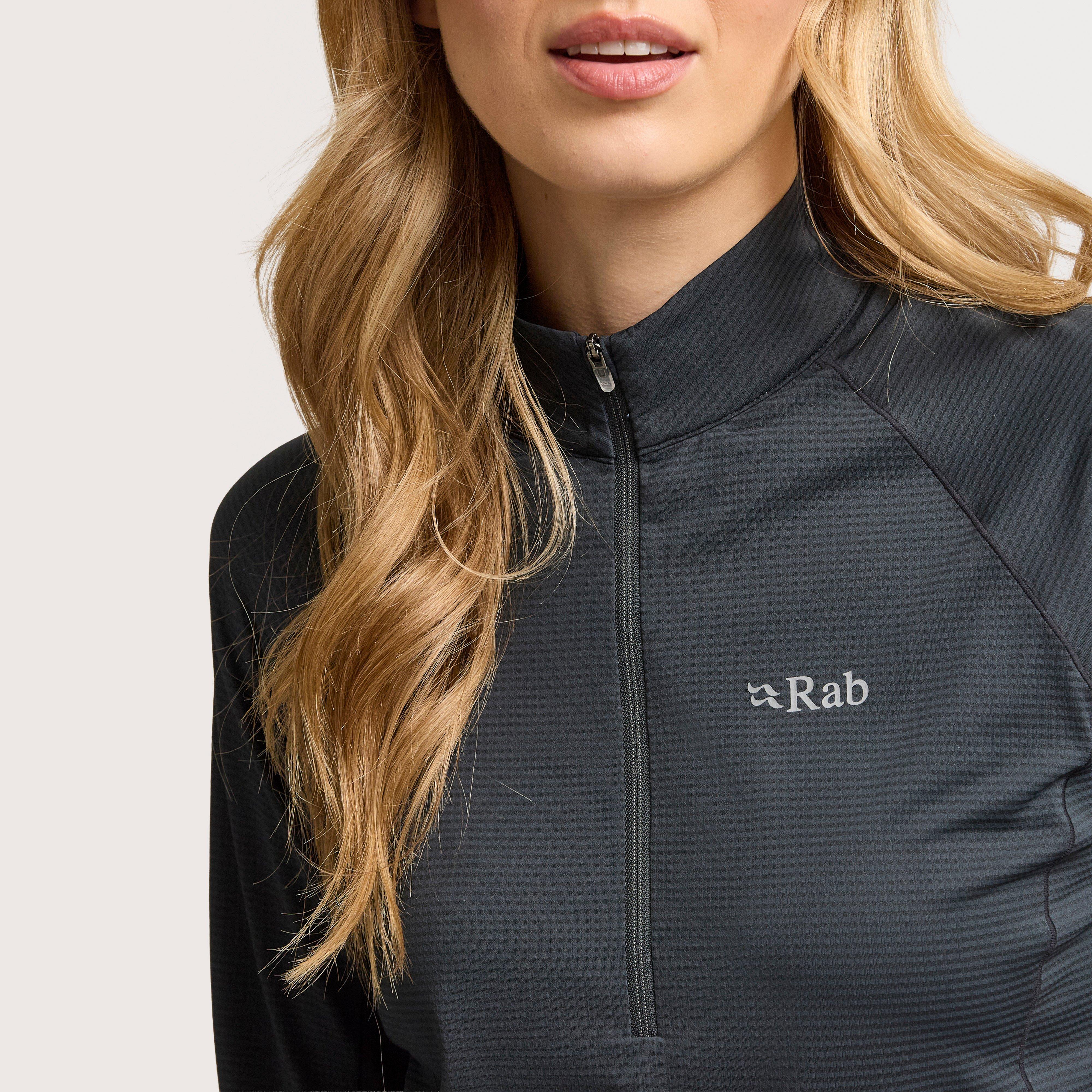 Women's Sonic Long Sleeve Zip - Beluga - Image 3